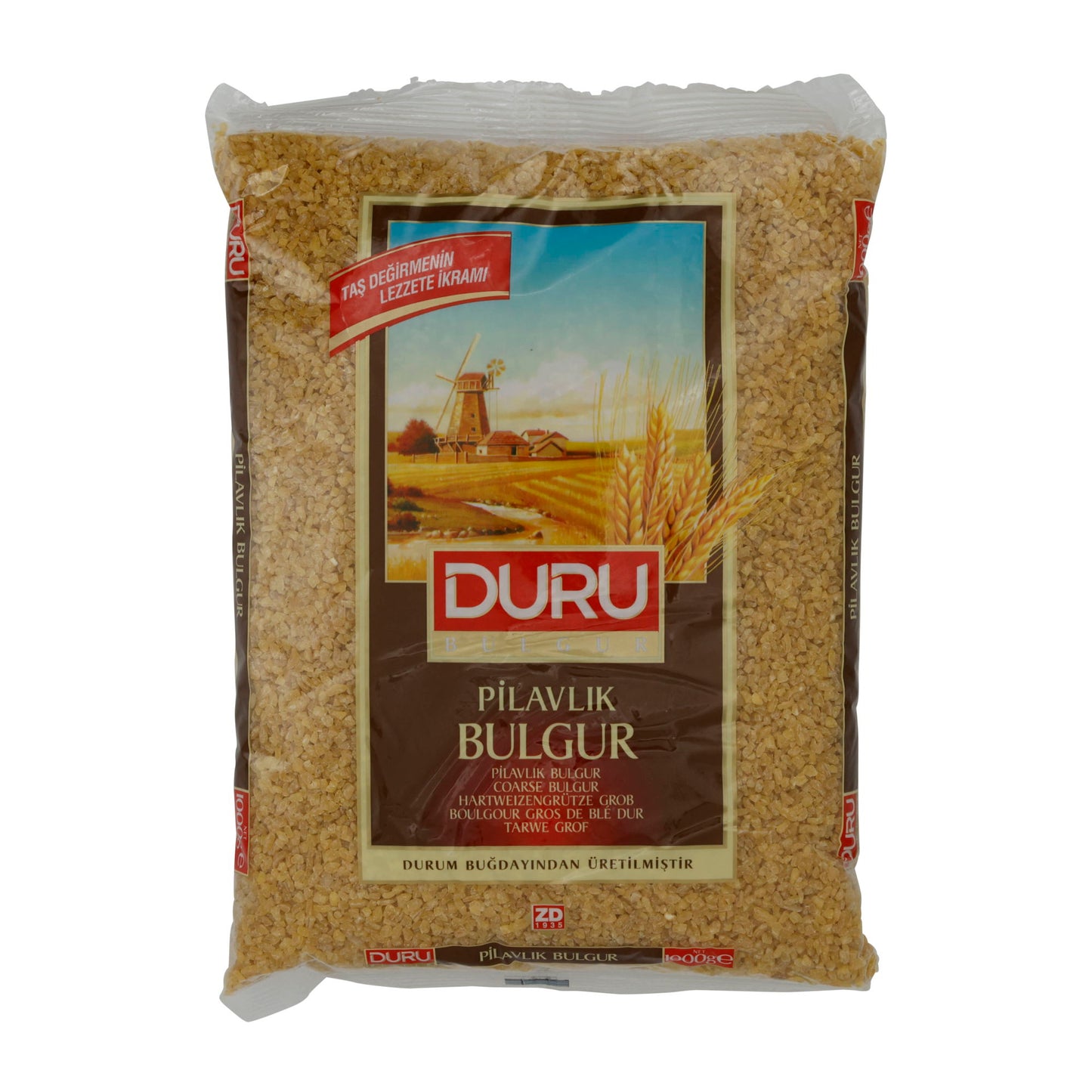 Bulgur Duru Pilavlik | aromatisch | Grof van harde tarwe voor traditionele gerechten | 1 kg