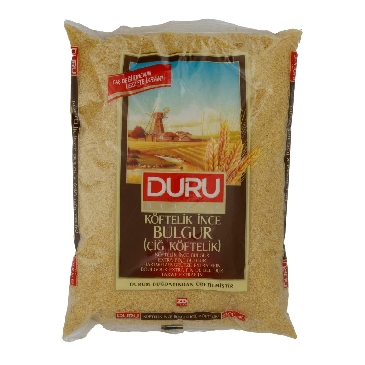 Bulgur Duru | Köftelik İnce | Extra fein für Çiğ Köfte | 1kg DURU