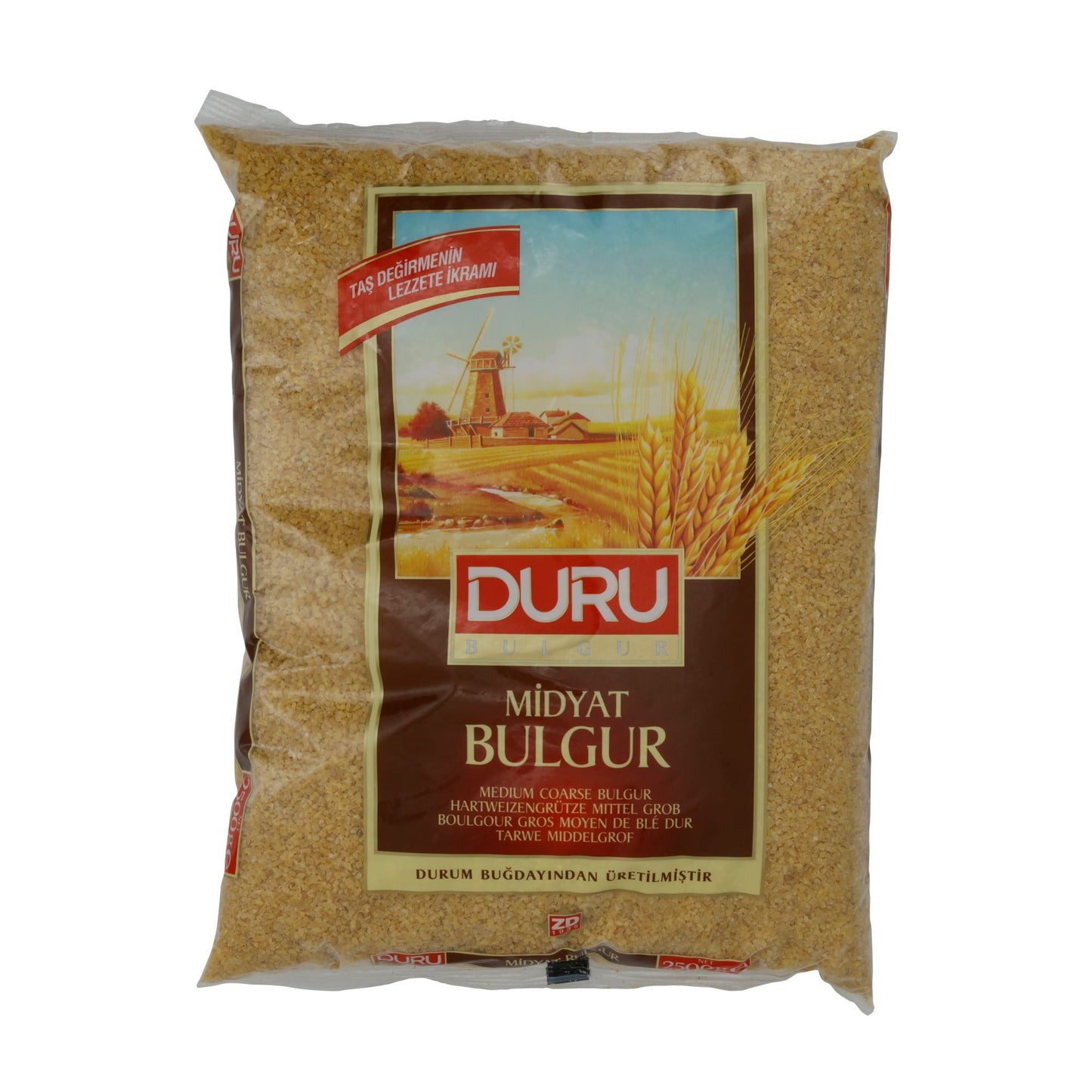 Bulgur Duru | Midyat Bulgur | Blé dur moyennement grossier, polyvalent | 2500 g