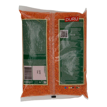 Lenticchie Rosse Rotonde Duru Yerli Kırmızı Futbol Mercimek | Legumi | 2000 g