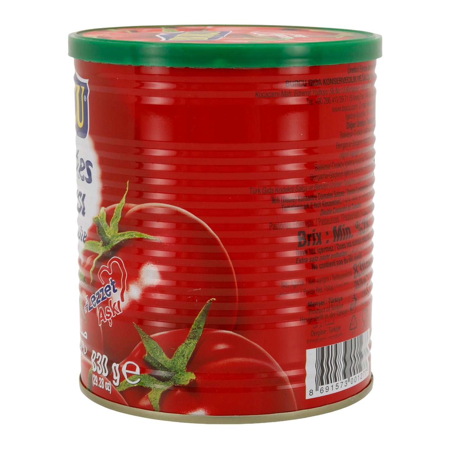 Tomaten-Paste Burcu | Tomtatenmark mit mind. 28% | 830 g