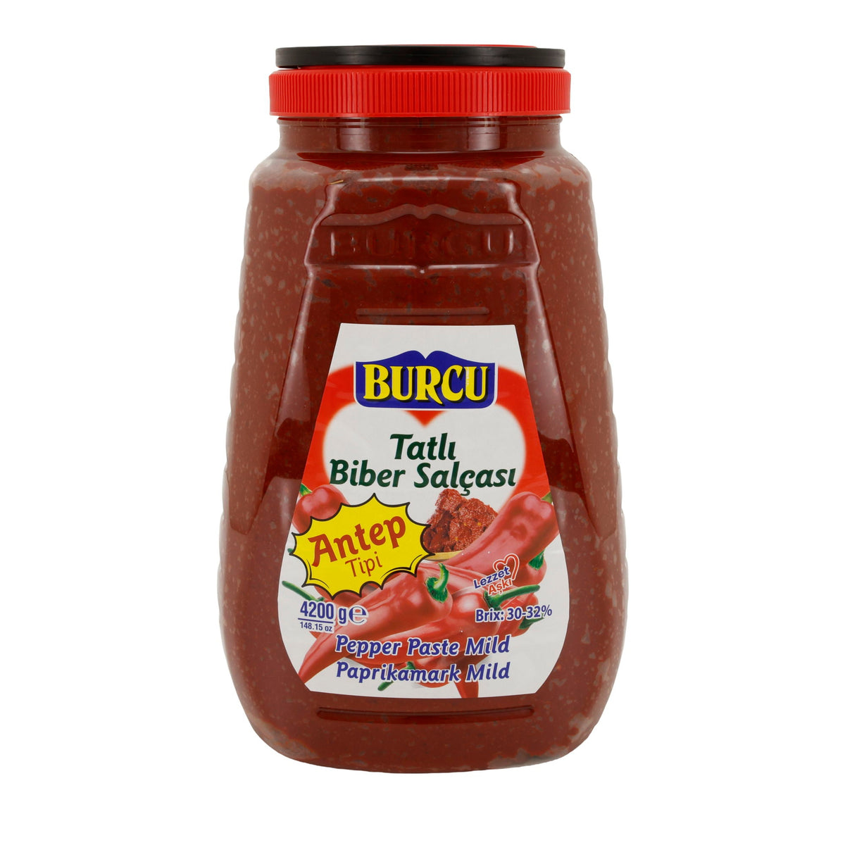 Paprikamark Burcu | Paprika-Paste MILD mit mind. 30% | 4,2 kg BURCU