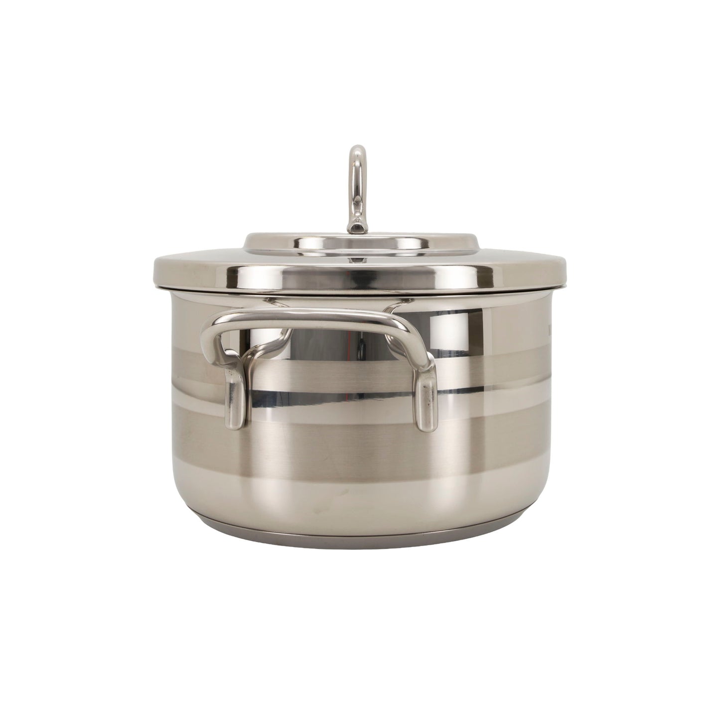 Korkmaz Astra 2 Edelstahl Kochtopf – 18 cm / 2,6 Liter – Topf mit Deckel, Induktionsgeeignet