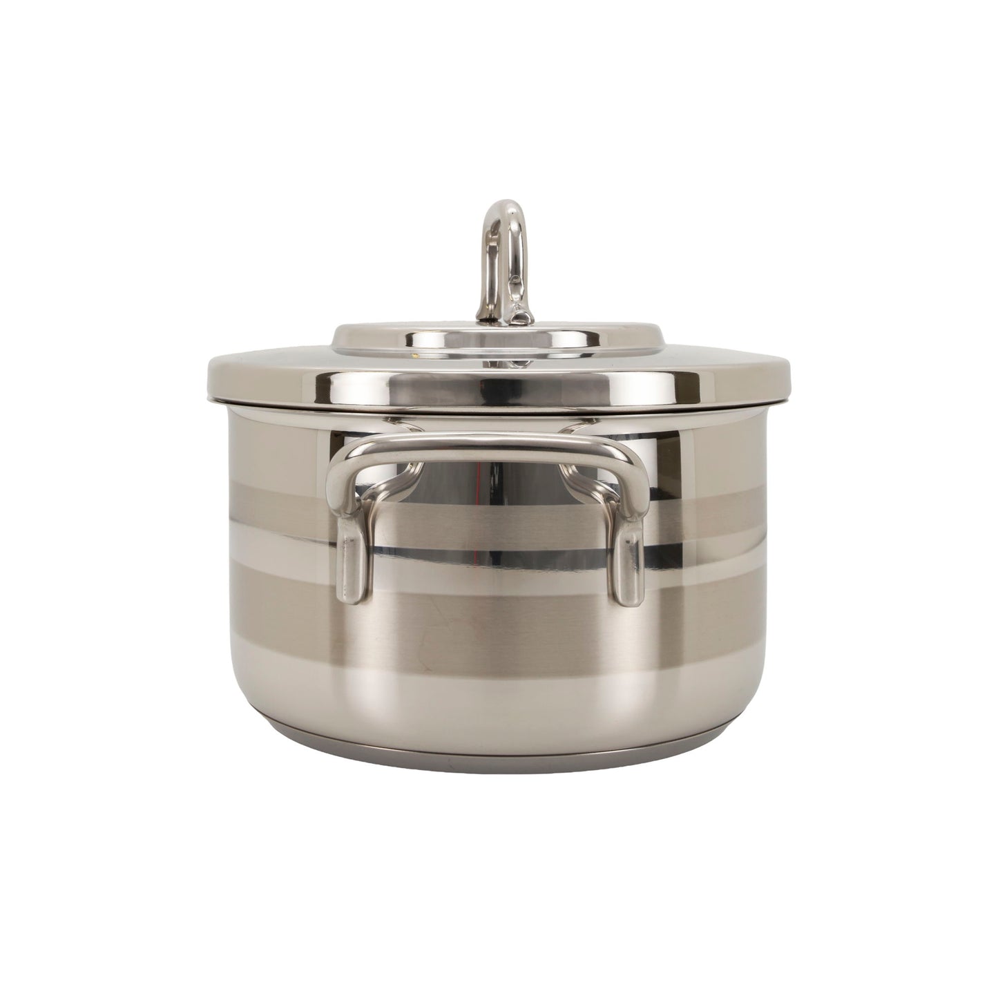 Korkmaz Astra 2 Edelstahl Kochtopf – 18 cm / 2,6 Liter – Topf mit Deckel, Induktionsgeeignet