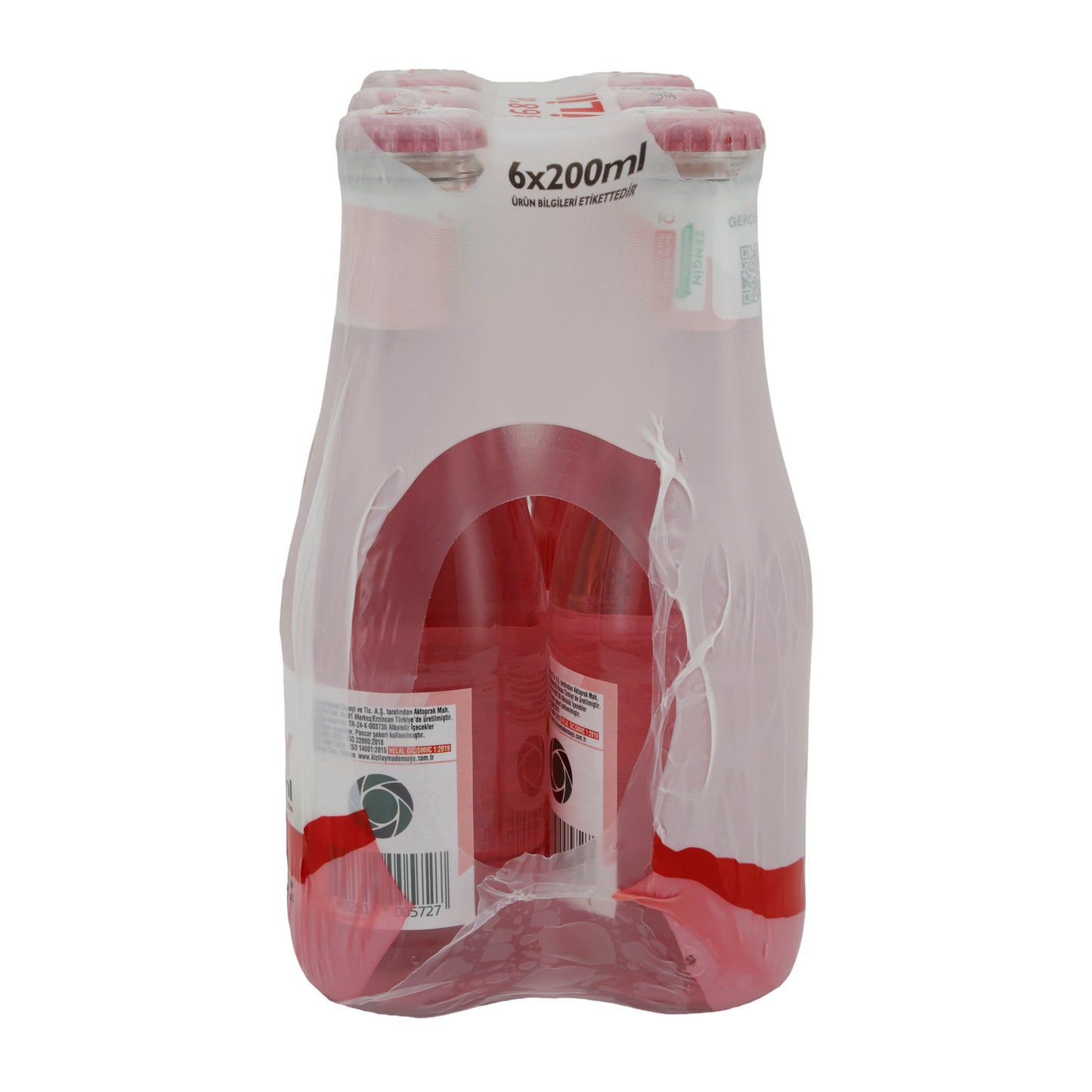 Mineralwasser Kızılay | Guava | Guava aromalı maden suyu, C vitamini ile zenginleştirilmiş | 6 × 200 ml