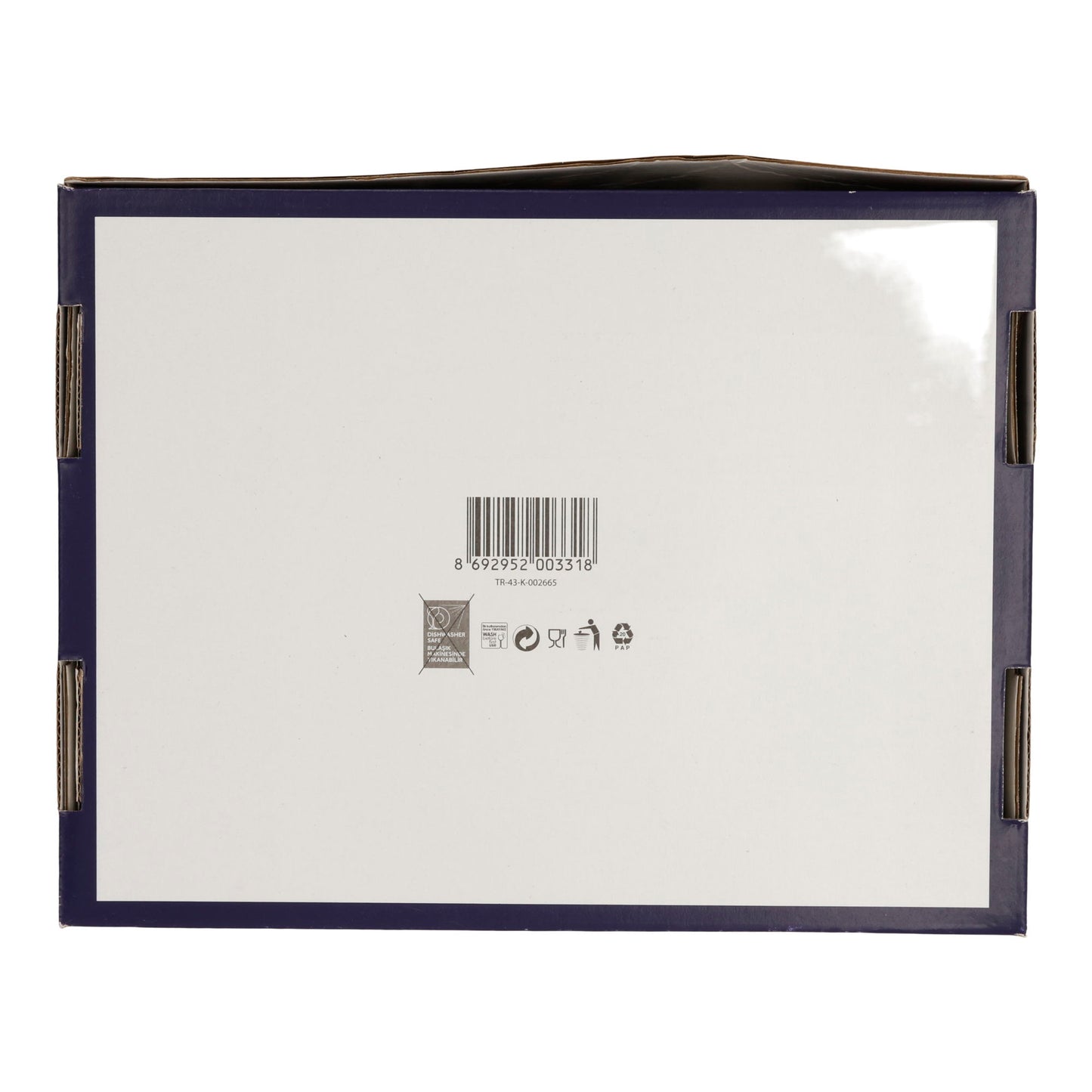 LAV Gold Çay Seti | Teeglas-Set mit Goldrand | 12-teilig (6 Gläser + 6 Unterteller)