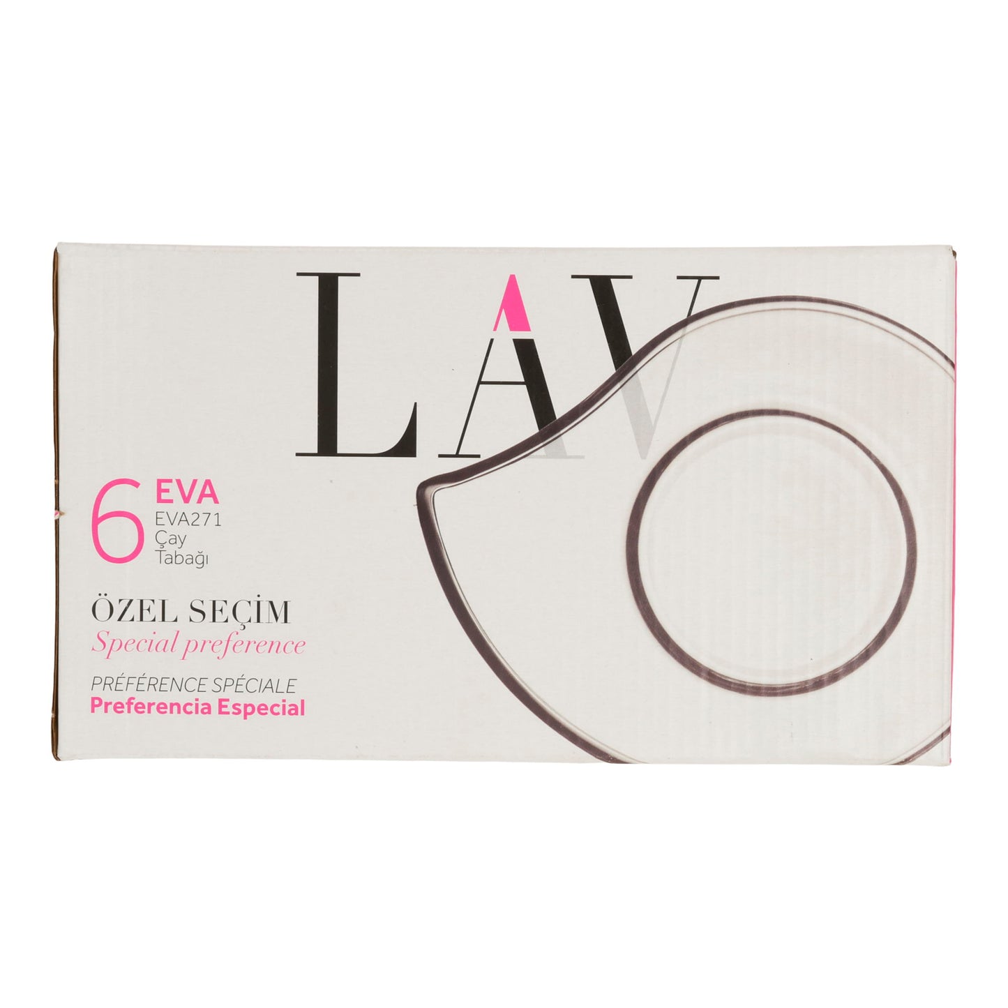 LAV EVA271F Teeglasunterteller / Bardak alti