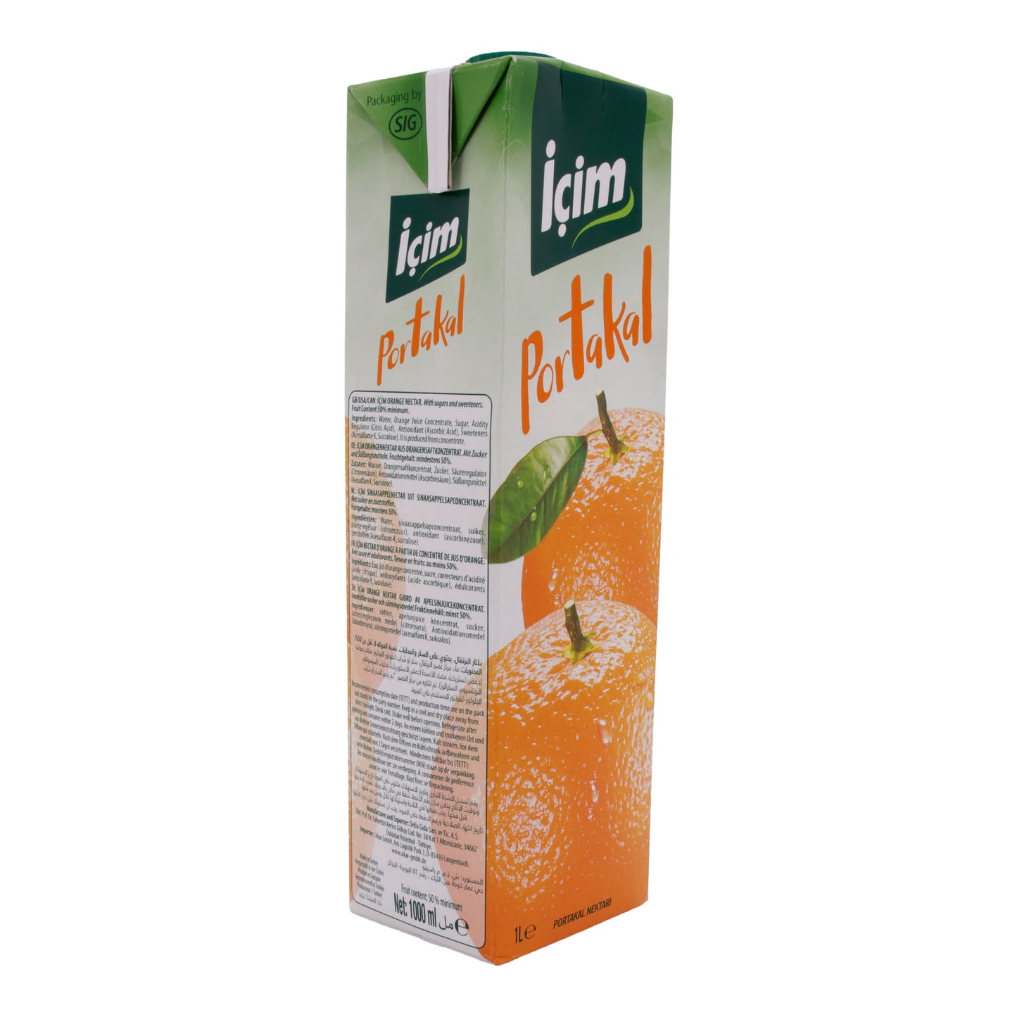 Nettare d'arancia İçim | Succo | 50 % contenuto di frutta, rinfrescante | 1 L