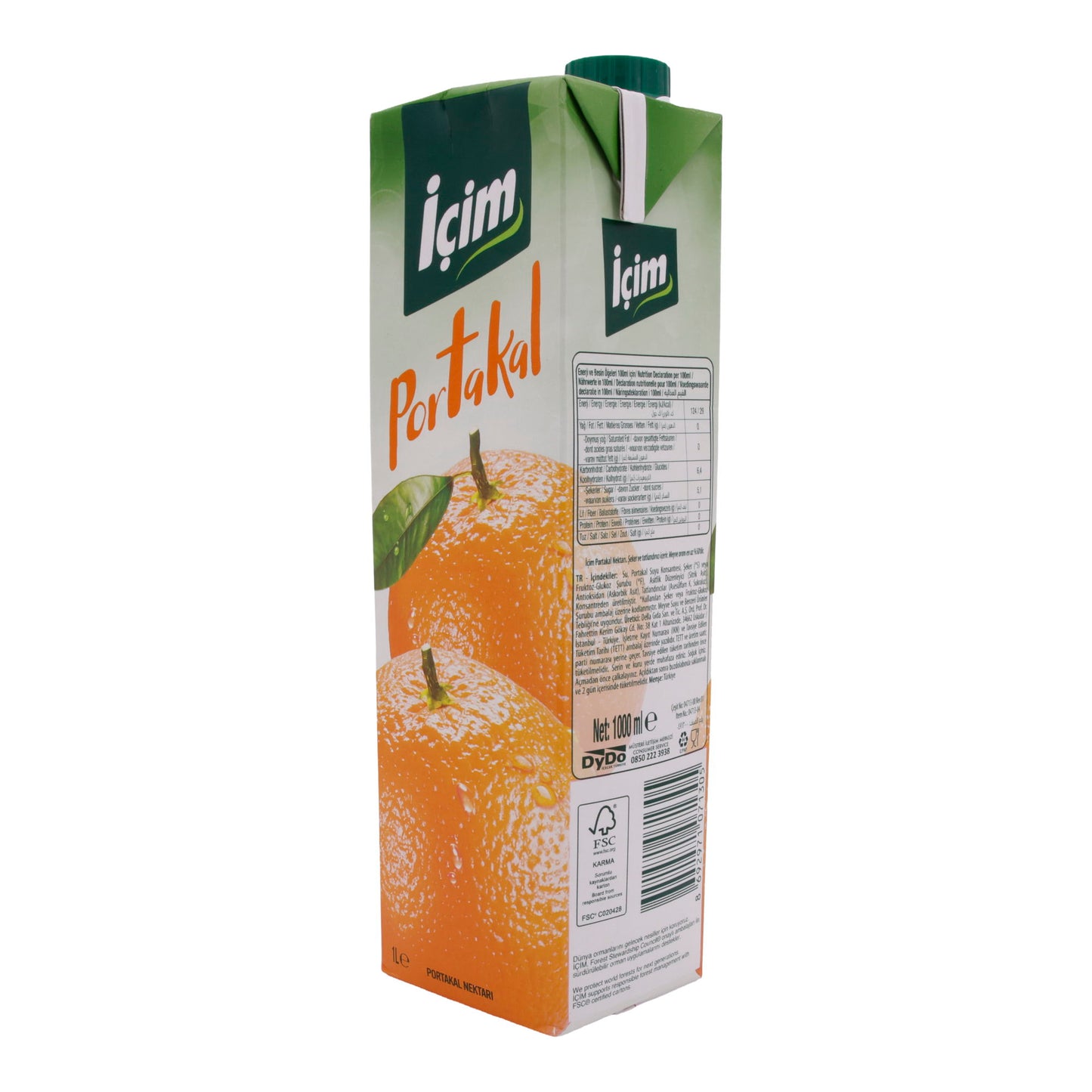 Nettare d'arancia İçim | Succo | 50 % contenuto di frutta, rinfrescante | 1 L