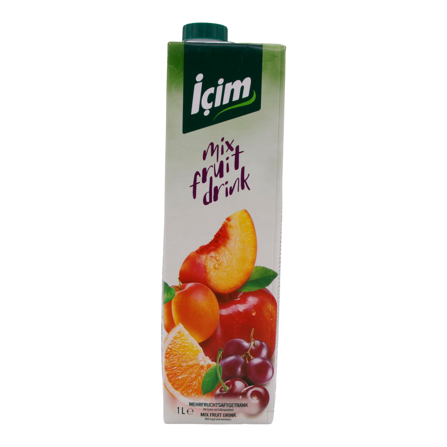 Mehrfruchtsaft İçim | Karışık Meyve İçeceği | Ferahlatıcı, her durum için | 1 L