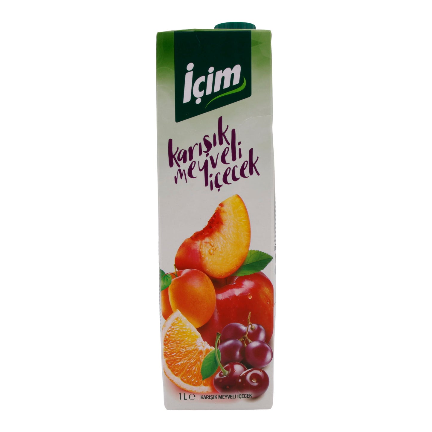 Mehrfruchtsaft İçim | Karışık Meyve İçeceği | Ferahlatıcı, her durum için | 1 L