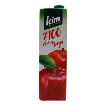 Apfelsaft İçim | 100 % reiner | Frisch, 1-Liter-Verpackung | 1 L ICIM