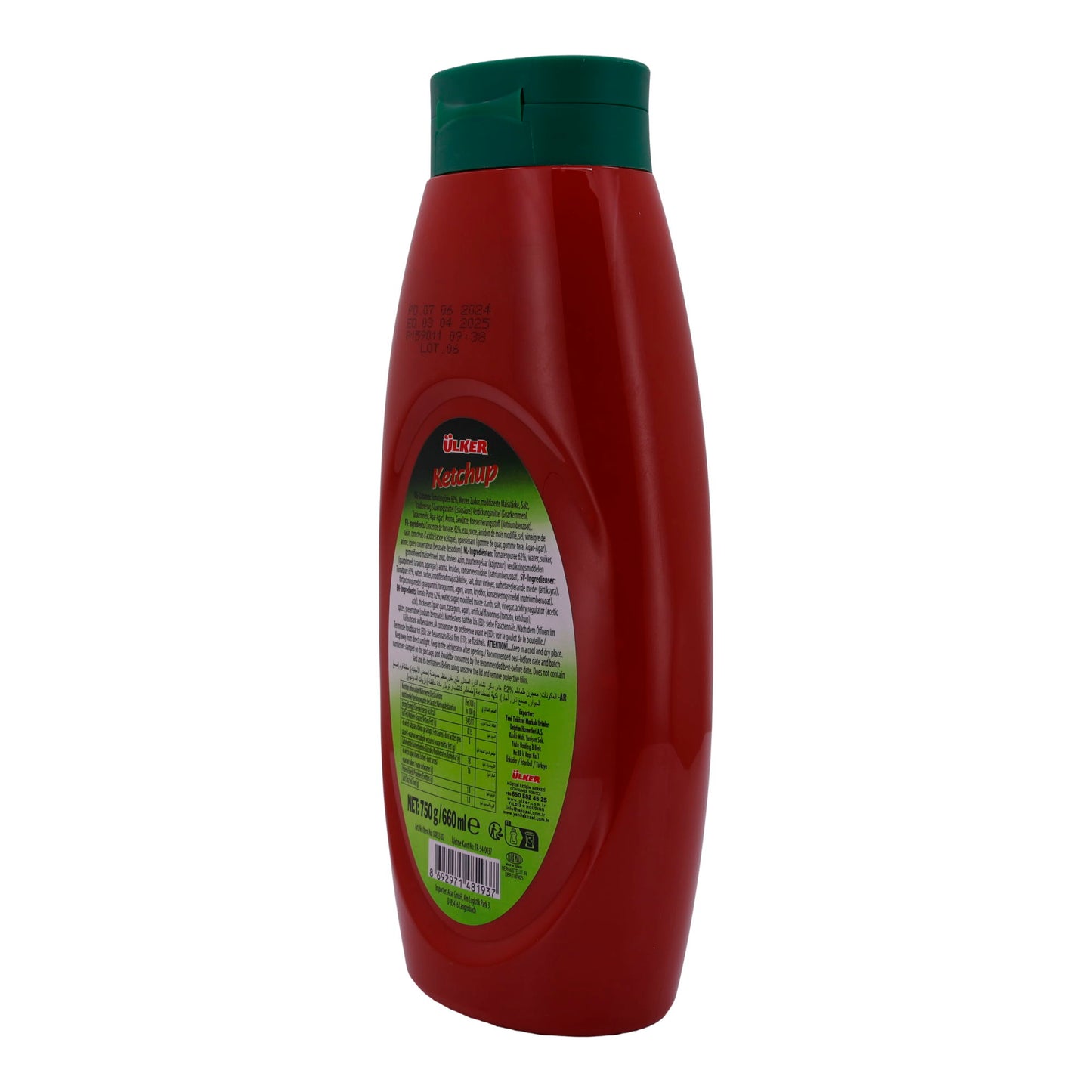 Ketchup Ülker | Bizim Ketchup | Klassisch, vielseitig | 750 g