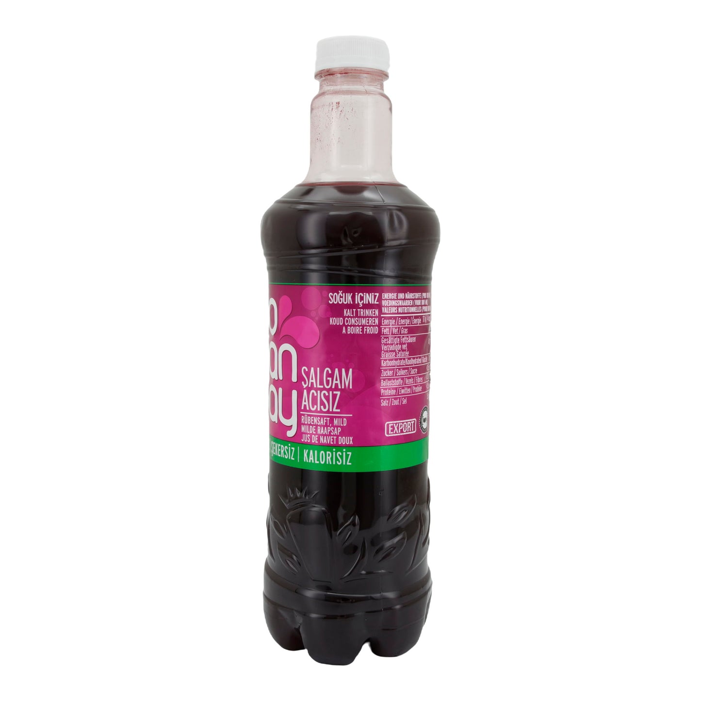 Getränk Doğanay | Şalgam Acısız | Milde, kalorienfreie Rübensaft-Spezialität | 1 Liter