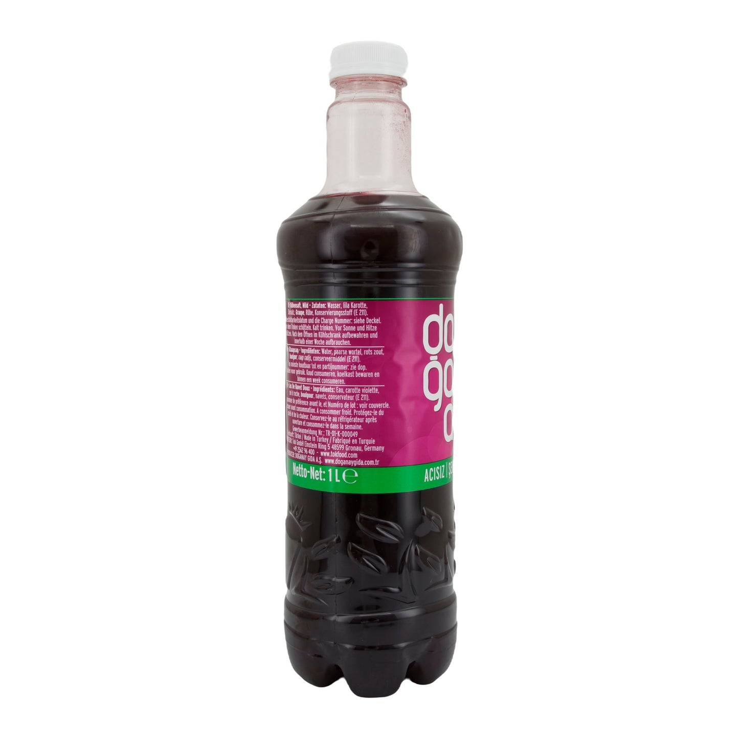Getränk Doğanay | Şalgam Acısız | Milde, kalorienfreie Rübensaft-Spezialität | 1 Liter