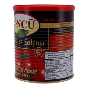 Tomatenmark Öncü | Tomatenpaste | Hochwertig, aus der Türkei | 830 g Dose