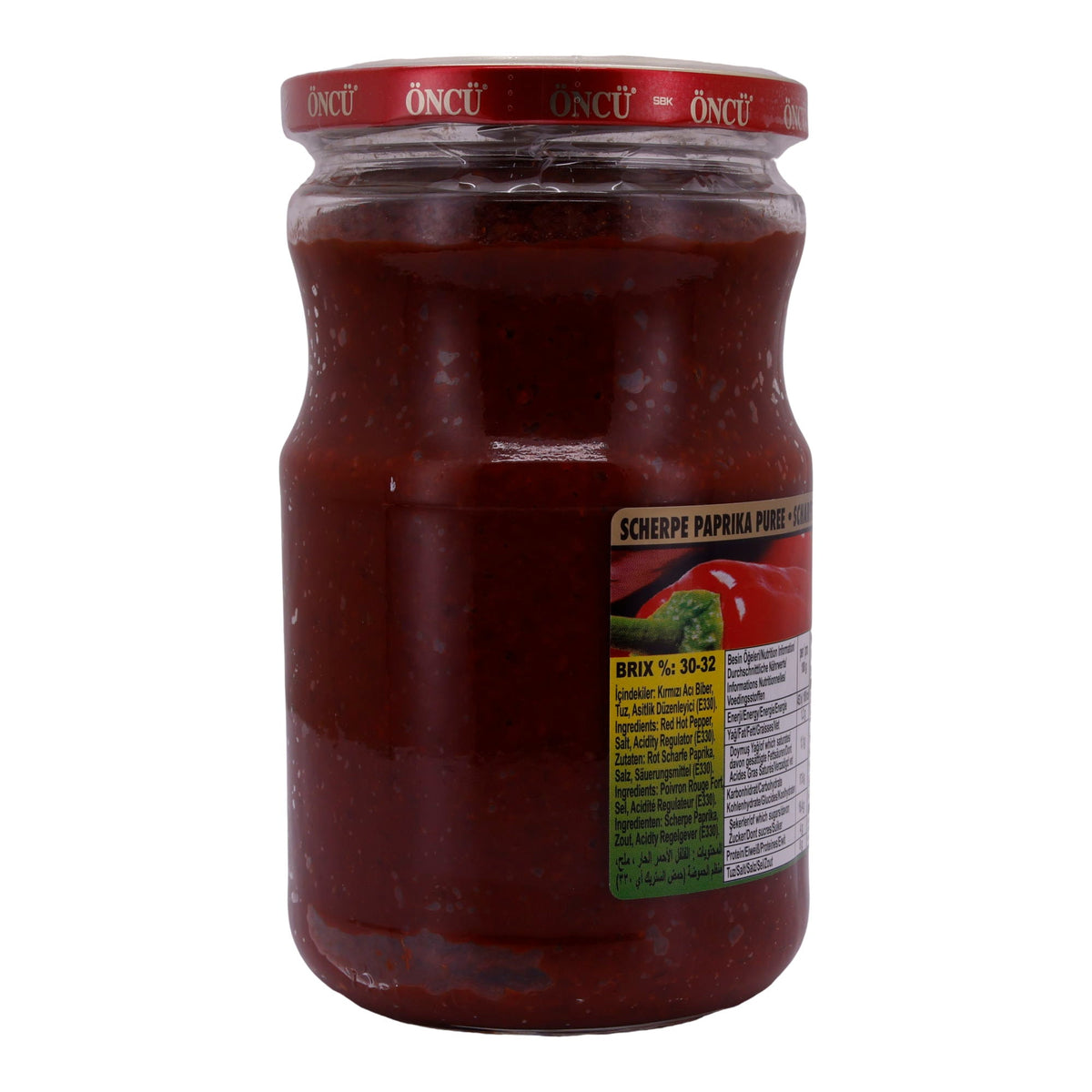 Paprikapaste Öncü | Aci Biber Salçası | Scharf, Gazianteper Art | 700 g ÖNCÜ