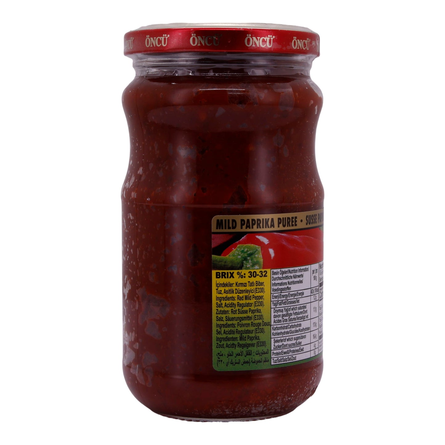 Paprikapaste Öncü | Tatlı Biber Salçası | Mild, Gaziantep | 370 g