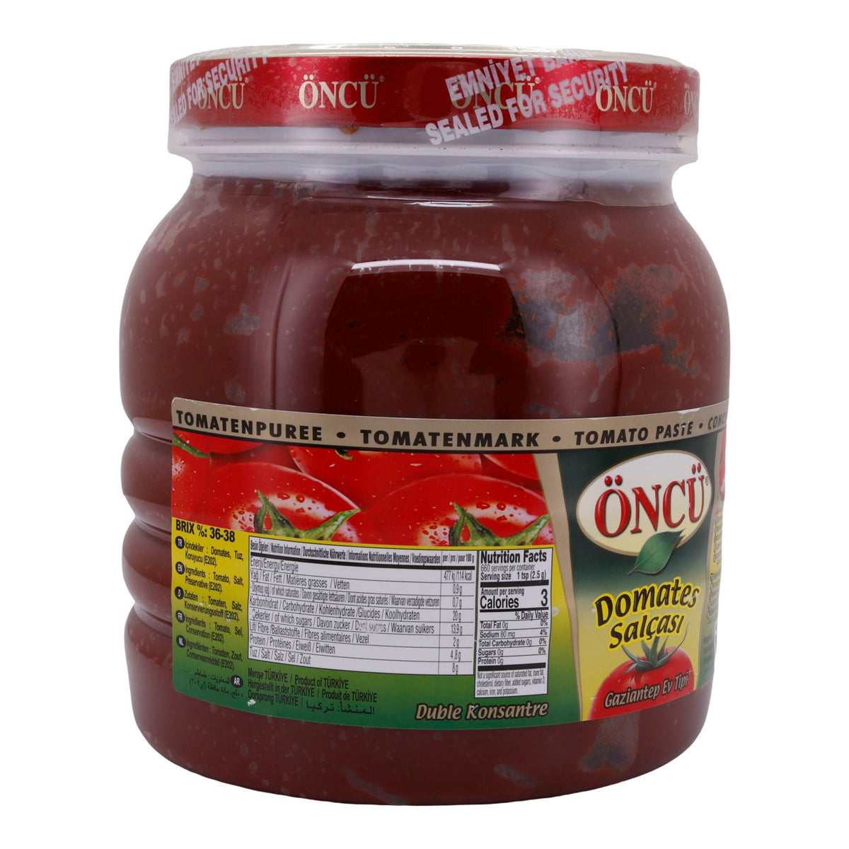 Tomatenmark Öncü | Hochwertig | Aus Türkei | 1650 g ÖNCÜ