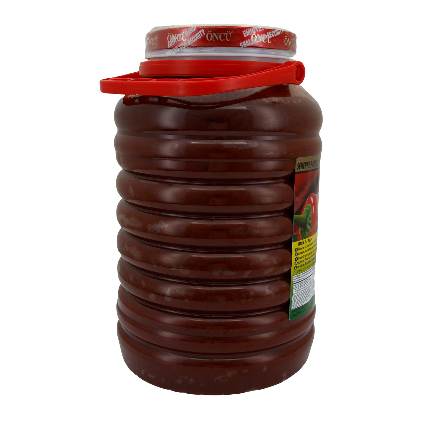 Paprikapasta Öncü | Aci Biber Salçasi | Pittig, huisgemaakt, Gaziantep-stijl | 4300 g