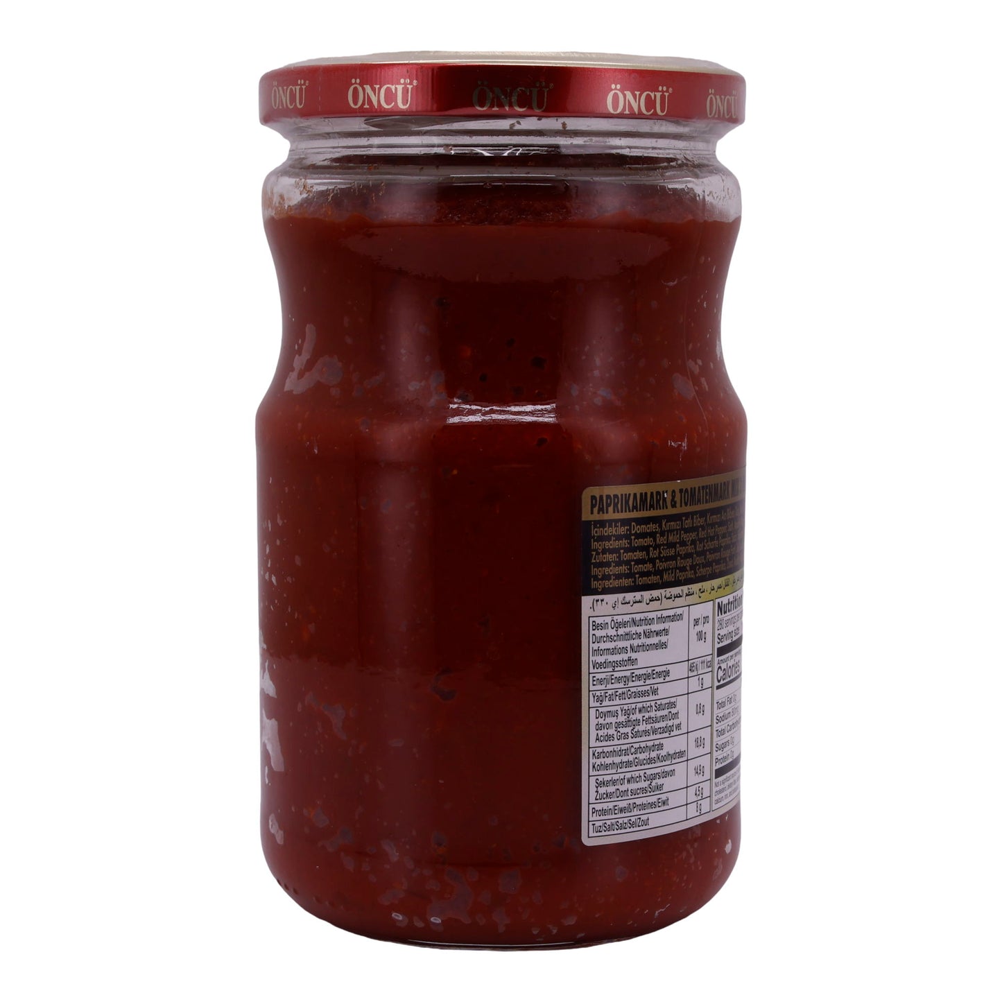 Tomaten- und Paprikamark Öncü | Karışık Salça | Mittlere Schärfe | 700 g