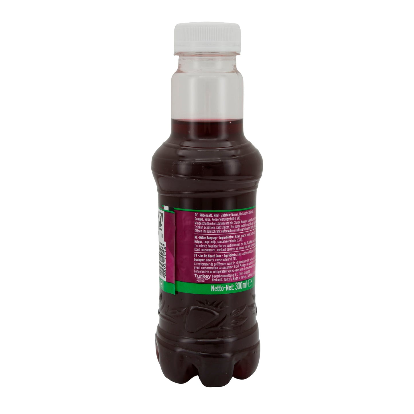 Şalgam Acısız Doğanay | Rübensaft-Spezialität | Milde, kalorienfrei | 300 ml