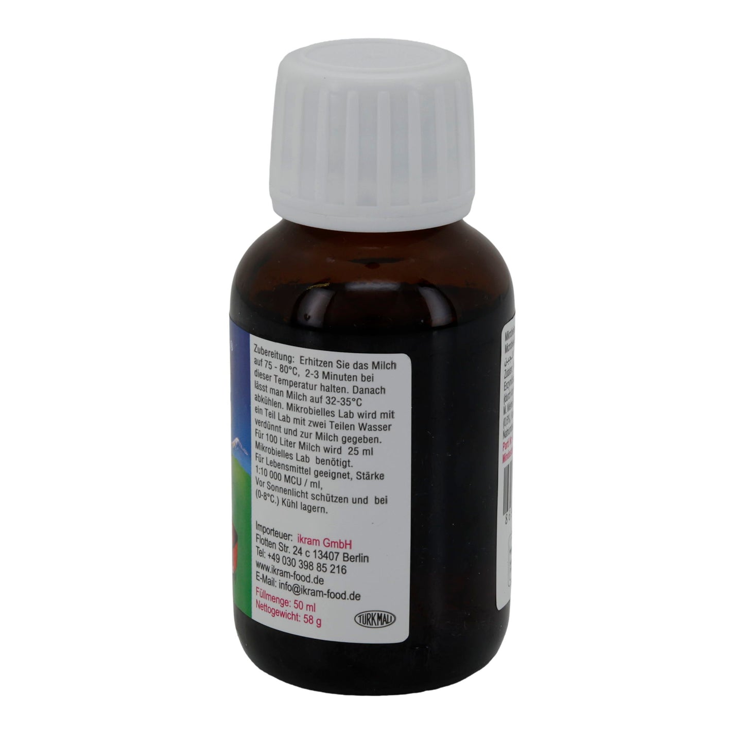 Lab Mayasan Sıvı Lab | Lab | Peynir Üretimi için Mikrobiyal Lab | 58 ml