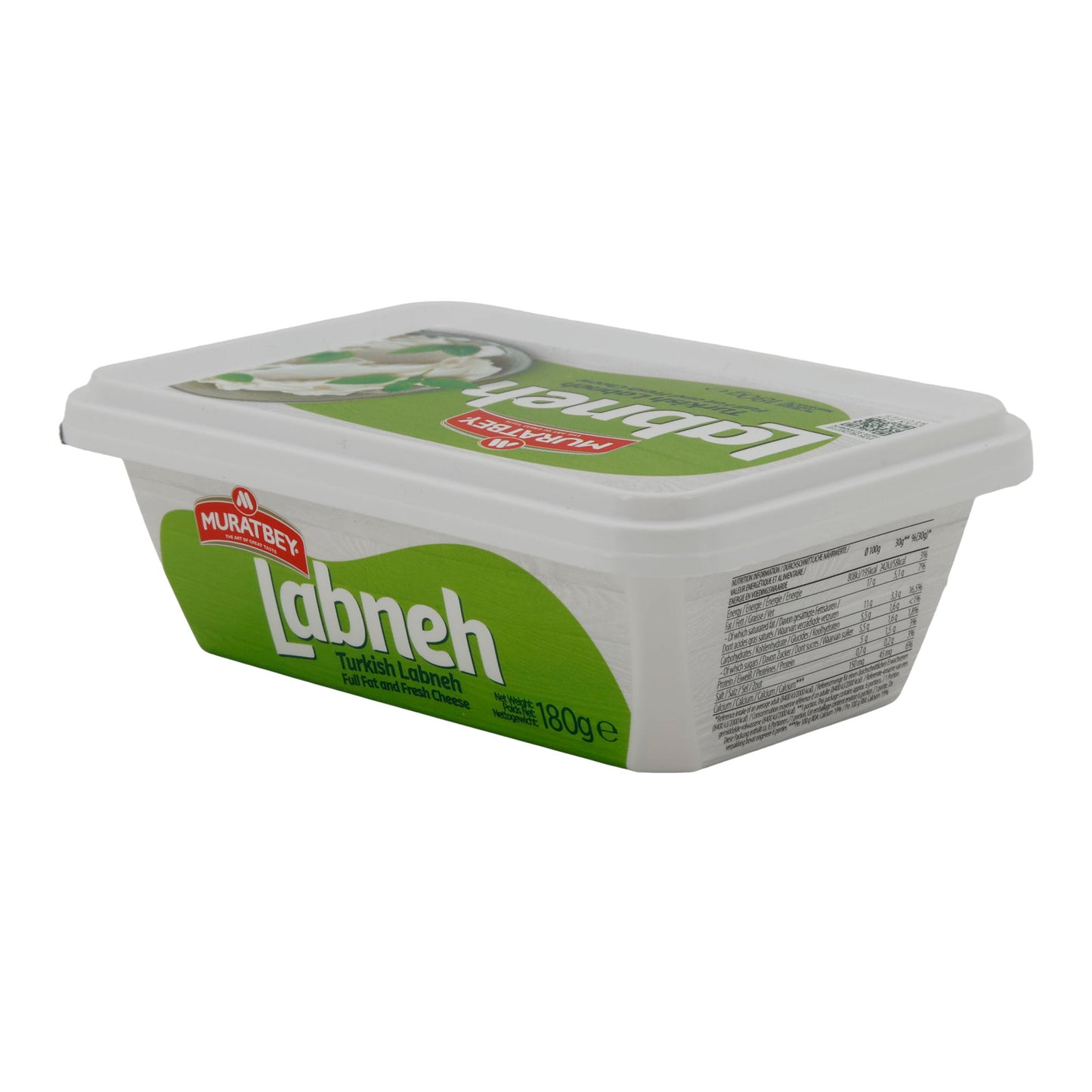 Frischkäse Muratbey Labneh | Türkischer Frischkäse | Vielseitiger Genuss | 180 g