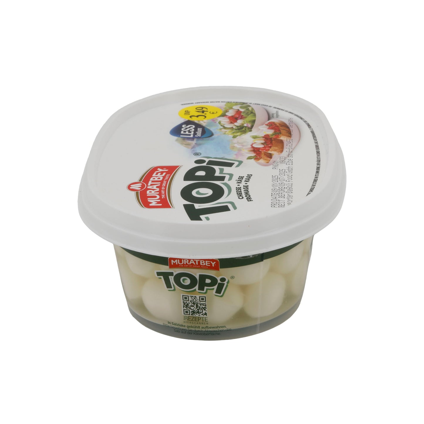 Formaggio Muratbey Topi Formaggio | Formaggio | Meno sodio per un piacere sano | 150 g