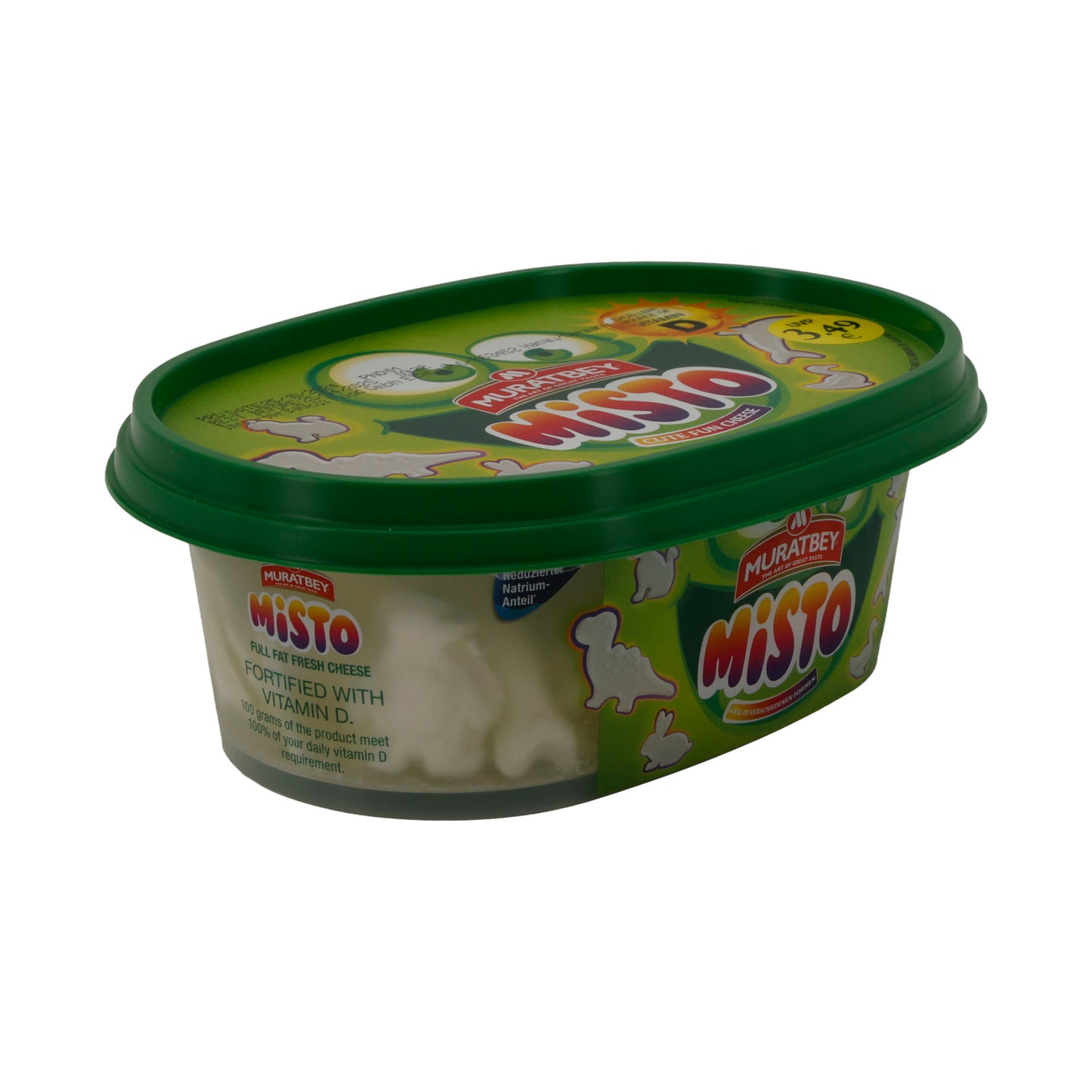 Frischkäse Muratbey Misto | Frischkäse | Cremig mit Vitamin D | 440 g