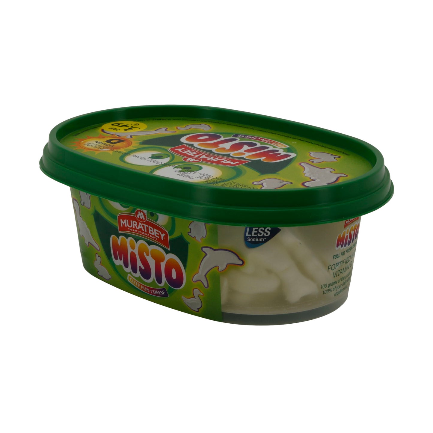 Frischkäse Muratbey Misto | Frischkäse | Cremig mit Vitamin D | 440 g