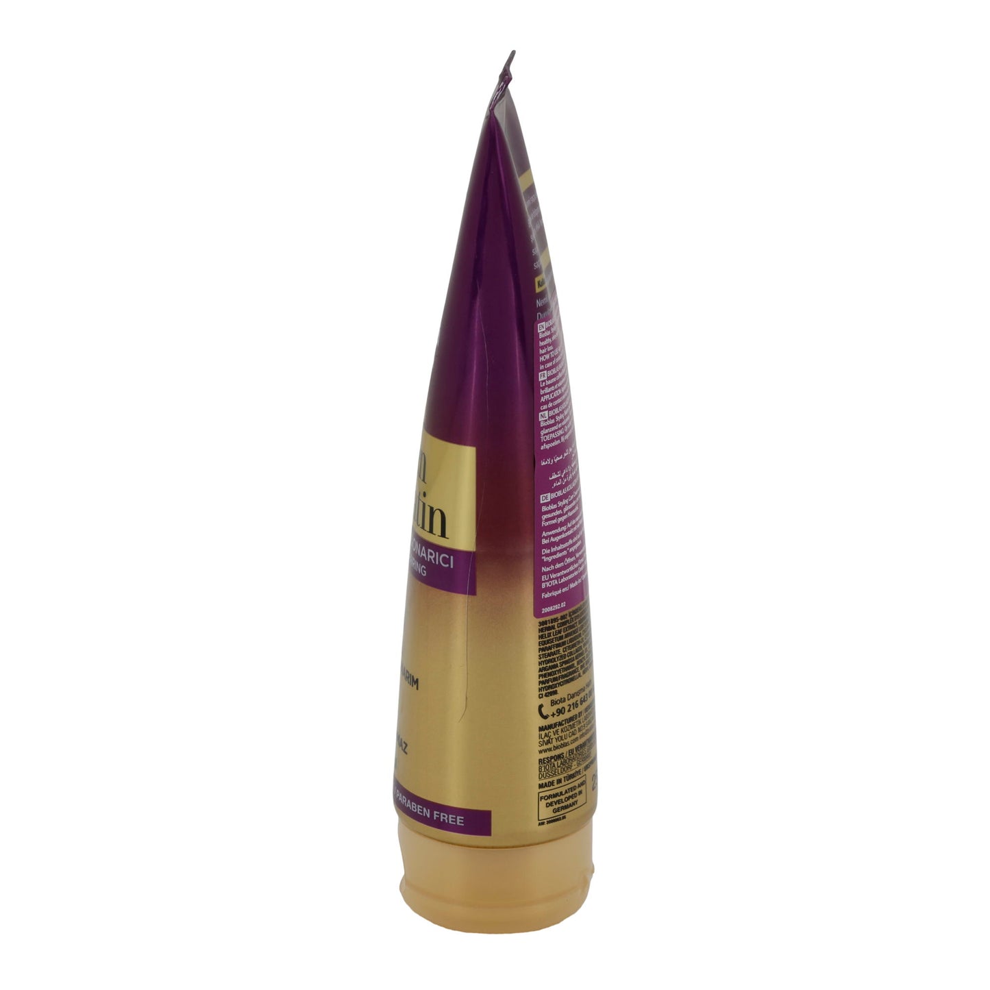 Styling Pflegecreme Bioblas Collagen & Keratin | Haarpflege für Volumen, Glanz und Geschmeidigkeit | 250 ml