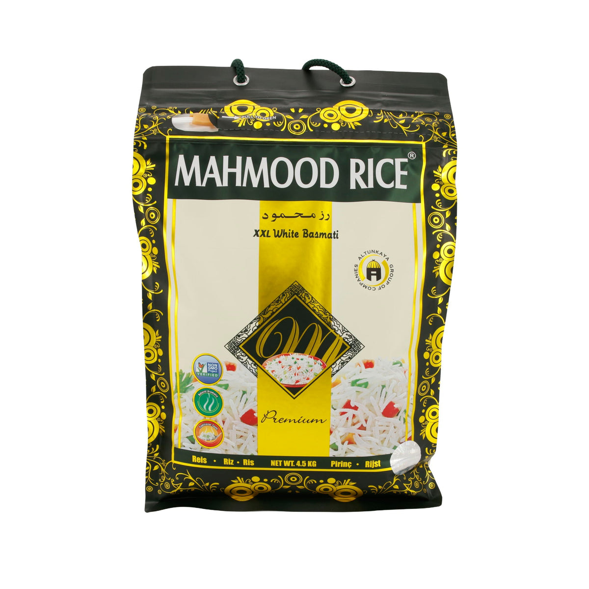 Reis Mahmood | Basmati weiß Premium | 4,5 kg MAHMOOD RICE