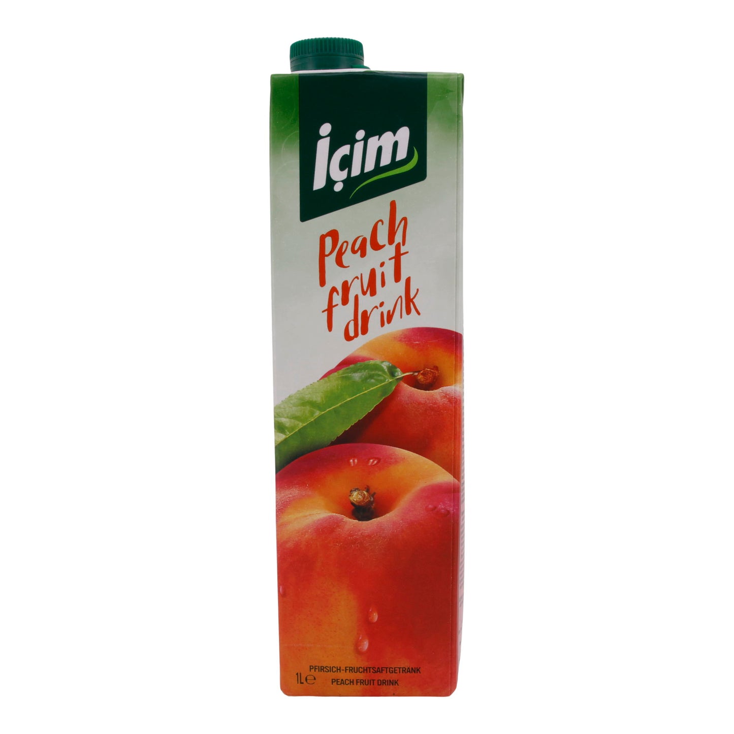 Fruchtgetränk İçim | Pfirsich-Fruchtgetränk | Erfrischend, sonnengereifte Pfirsiche | 1 L