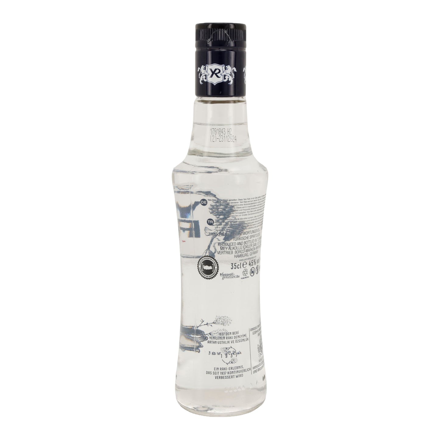 Yeni Rakı | 1937 | Zweifach destilliert | 45 % vol | 350 ml