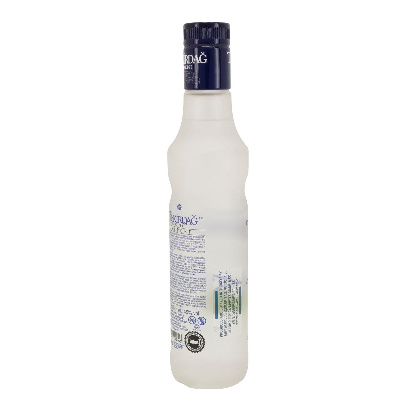 Tekirdağ Rakısı | Export | 100 % frische Trauben | 45 % vol | 350 ml