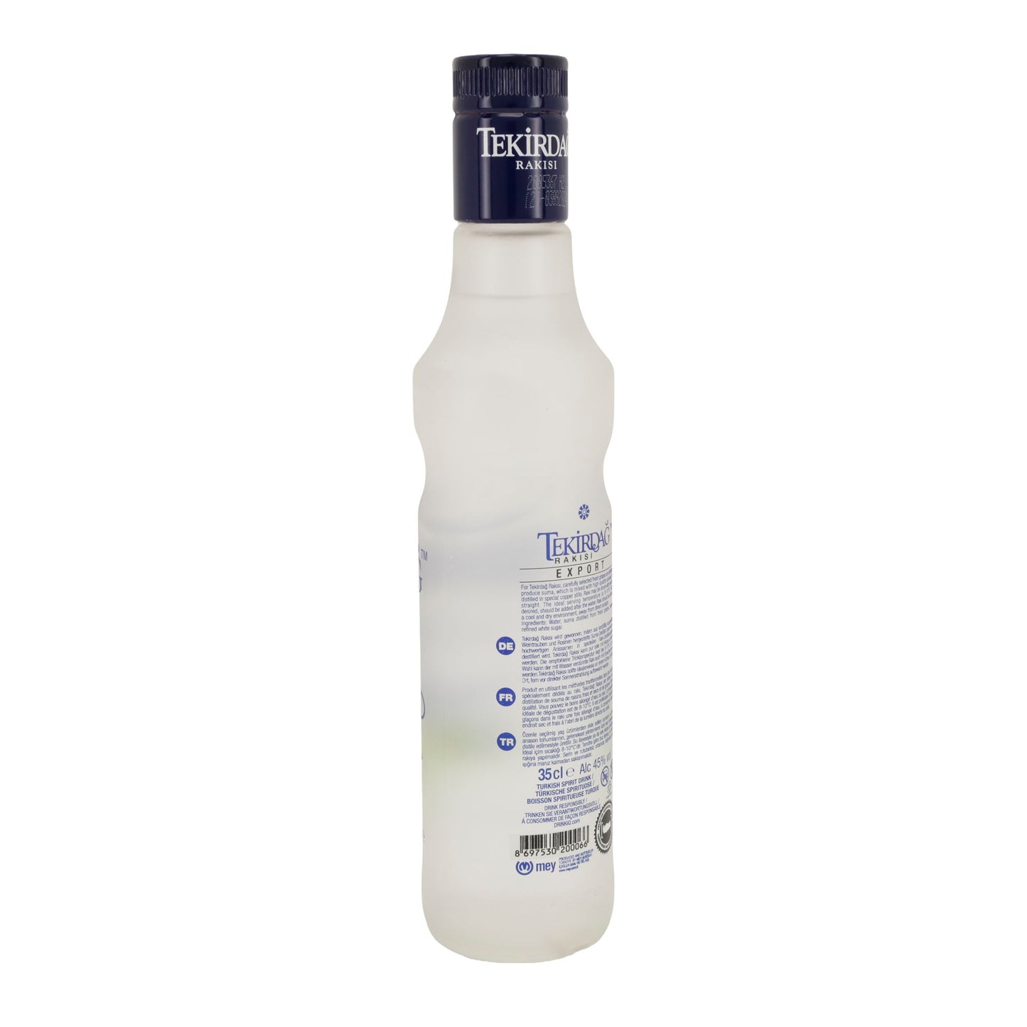 Tekirdağ Rakısı | Export | 100 % frische Trauben | 45 % vol | 350 ml