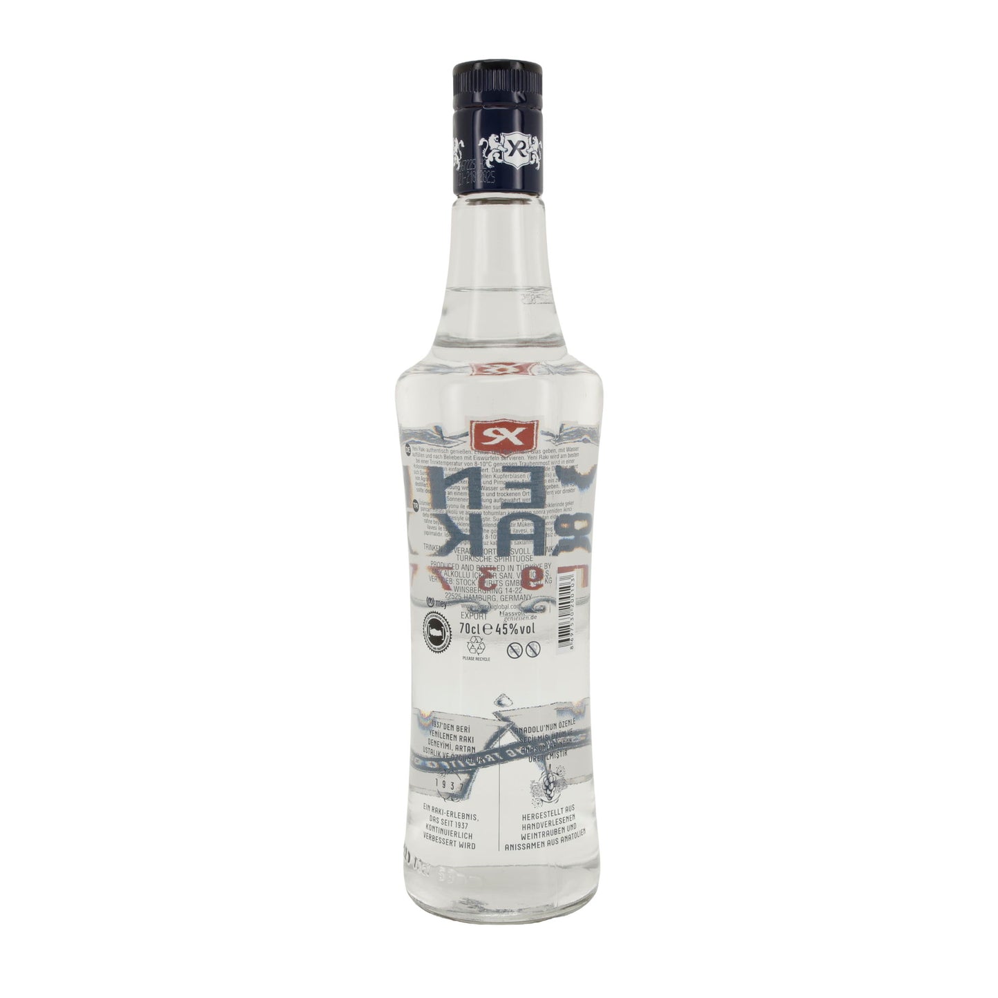 Yeni Rakı | 1937 | Zweifach destilliert | 45 % vol | 700 ml