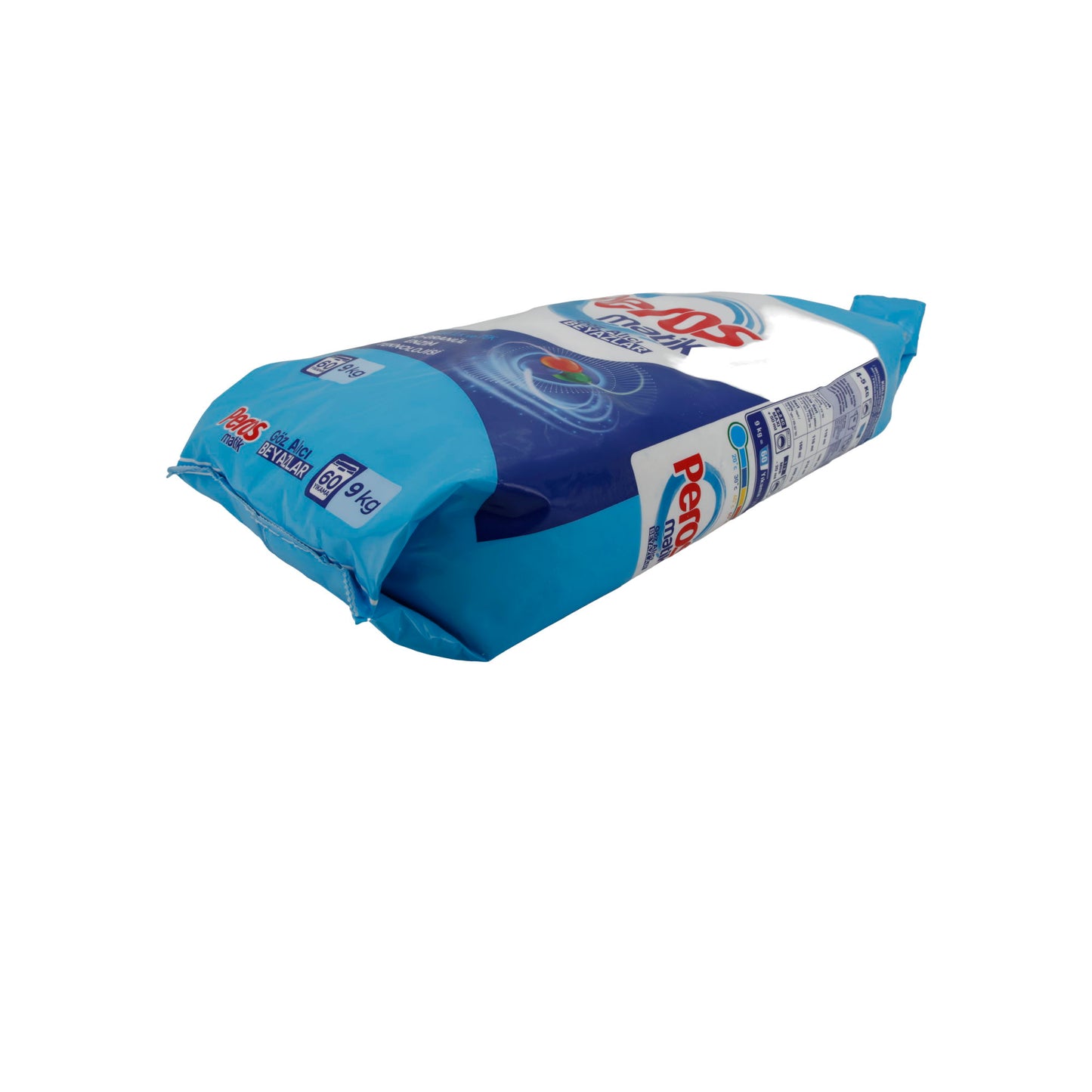 Waschpulver Peros Matik | Waschmittel | Für weiße Wäsche | 9 kg