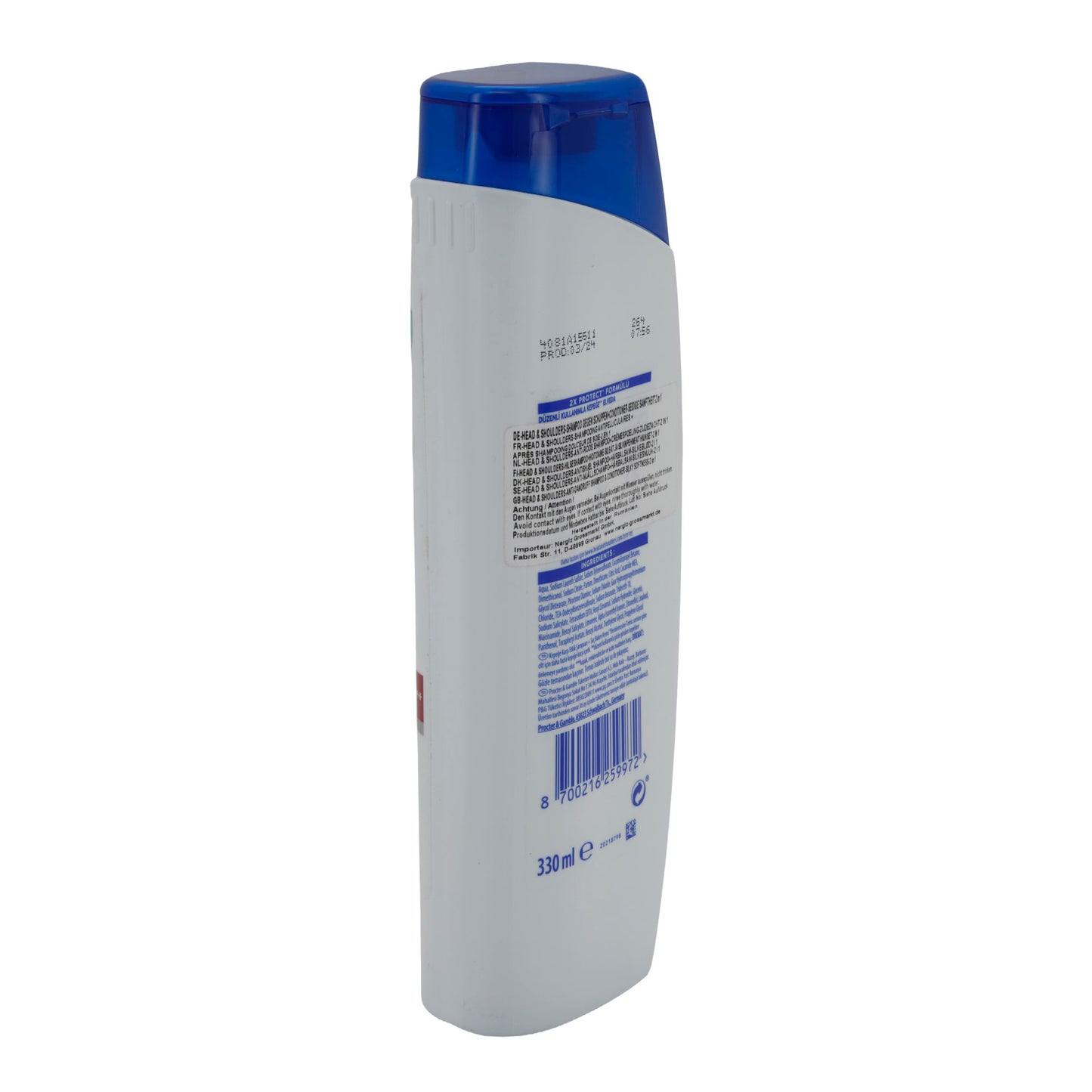 Shampoo Antiforfora Head & Shoulders 2in1 | Shampoo | Morbidezza Setosa | 330 ml