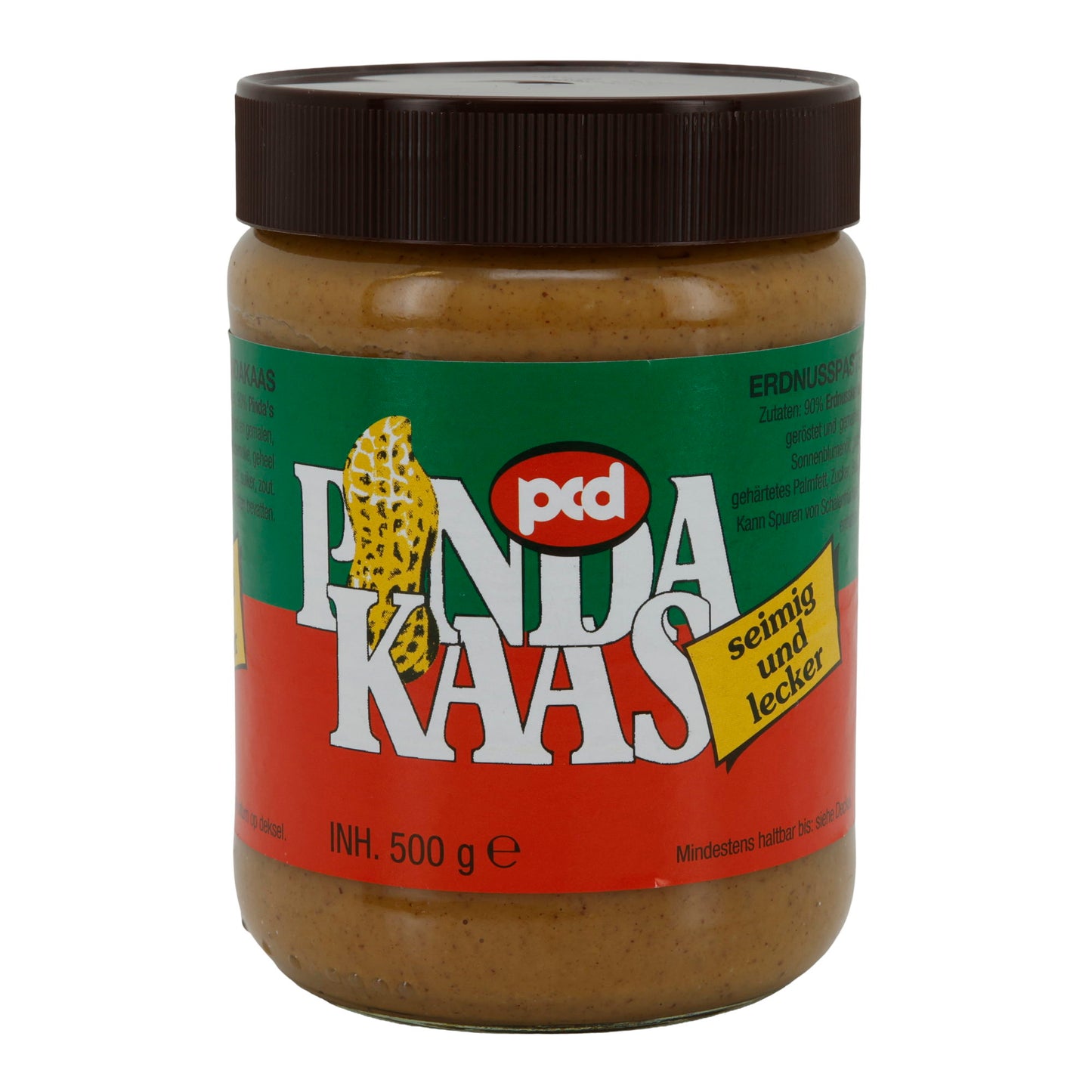 Erdnussbutter PCD | cremig | mit hohem Nussanteil | 500 g Glas