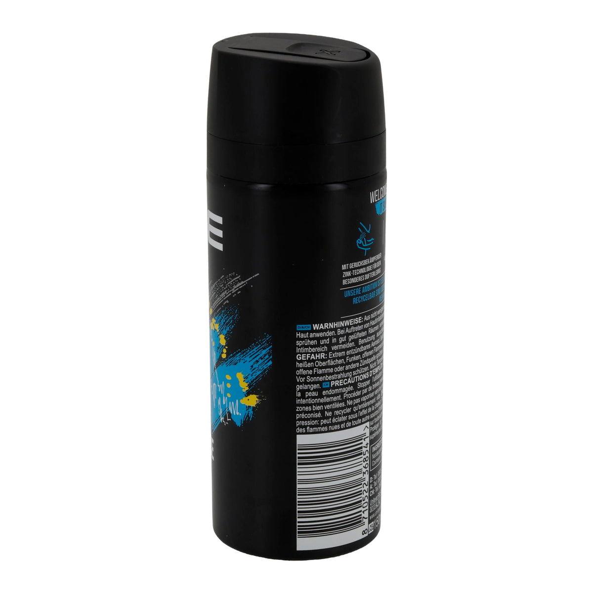 Deospray AXE | Alaska mit ozeanischem Duft & Bergamotte | aluminiumfrei | 150 ml AXE