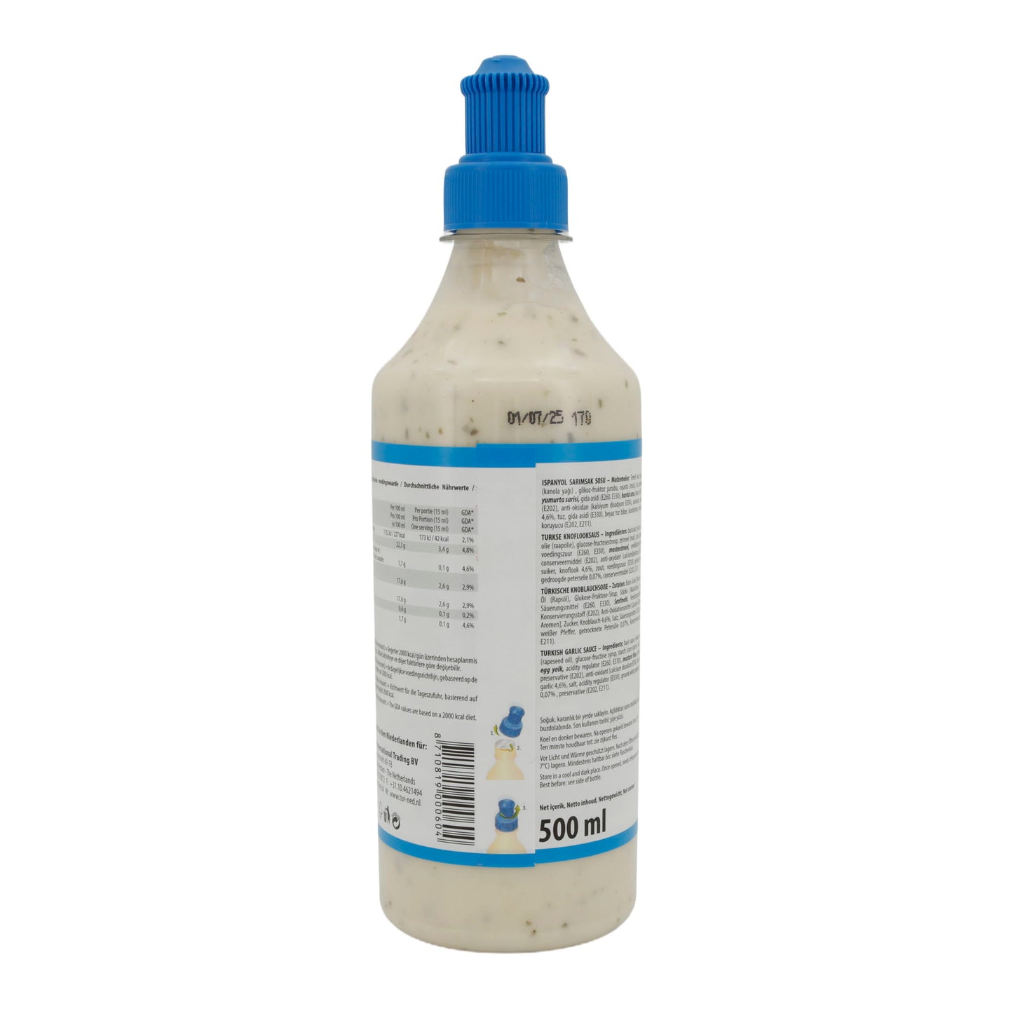 Knoflooksaus Ece | Alaturka Sarımsaklı Sos | Turks | 500 ml