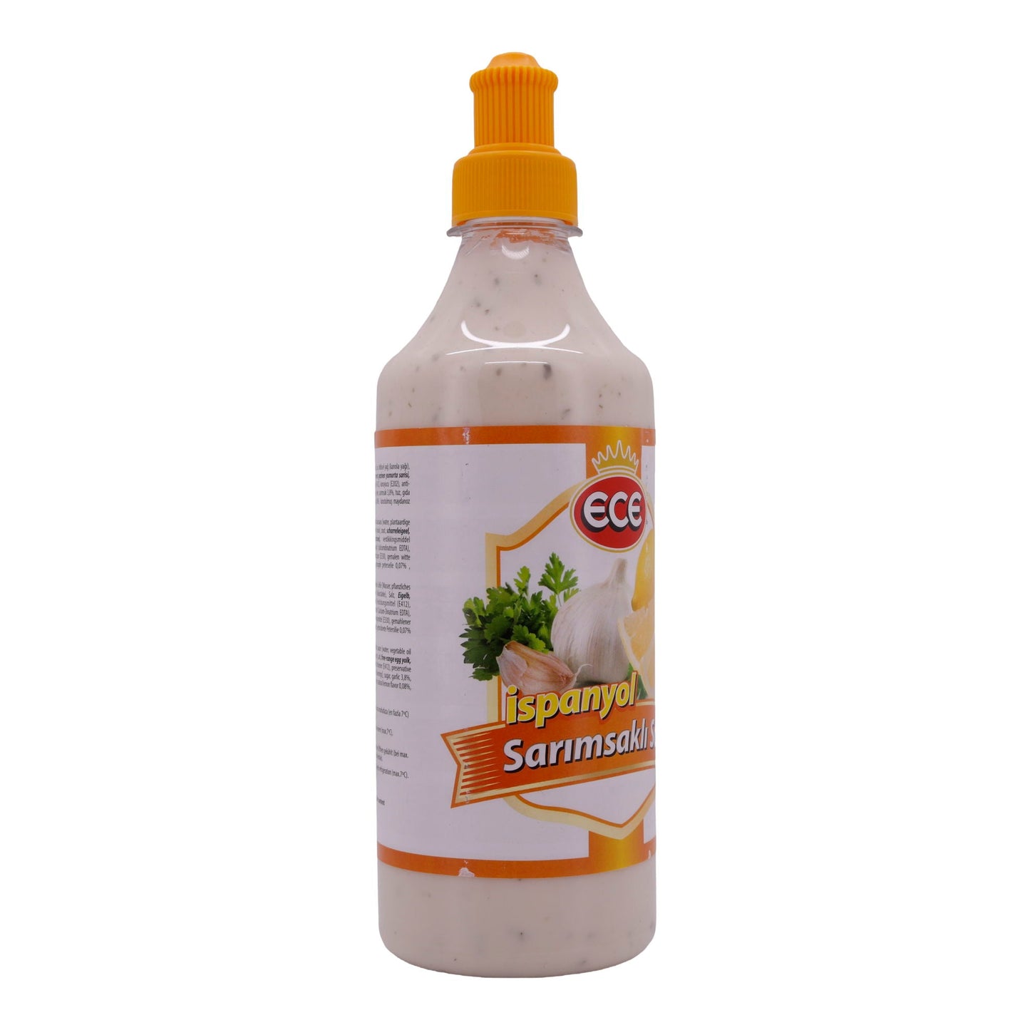 Knoblauchsoße ECE | Spanisch | Geschmackvoll, vielseitig | 500 ml | ECE