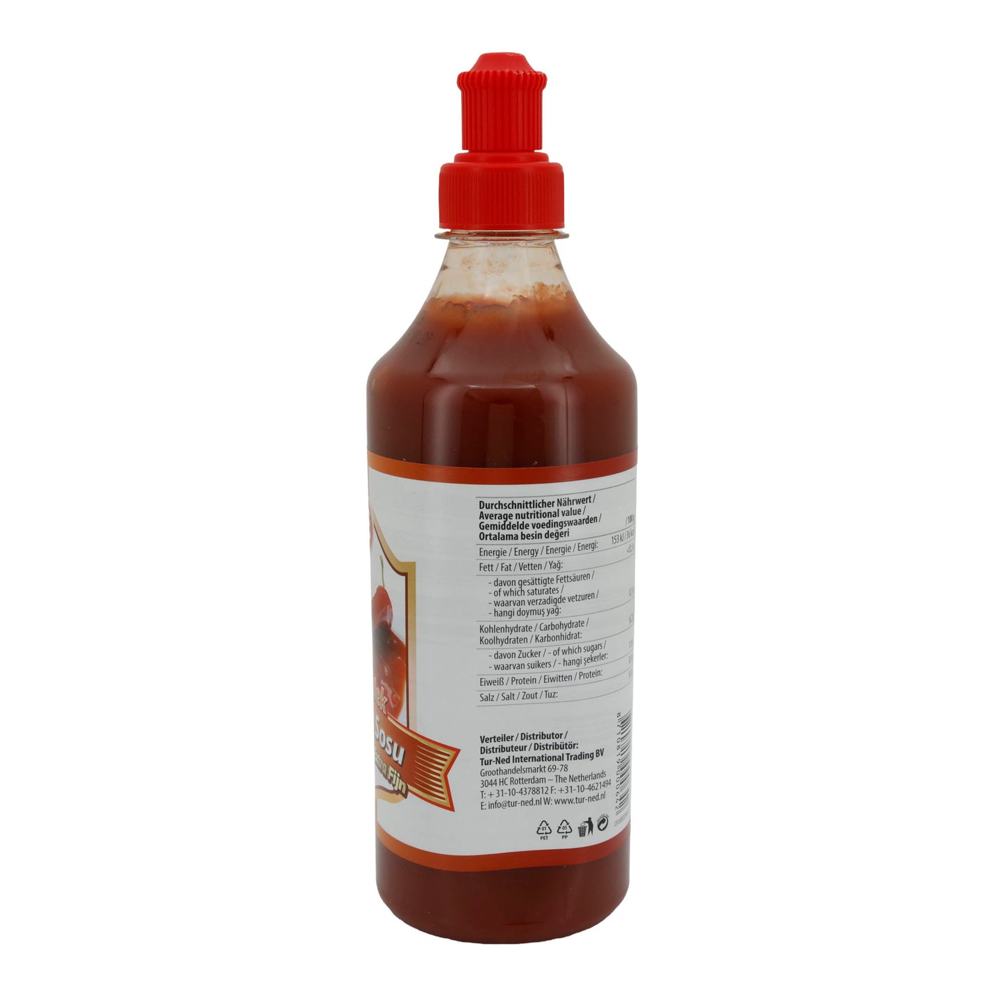 Sauce Ece | Sambal Oelek Acı Biber Sosu | Feingemahlen, scharf | 550 g
