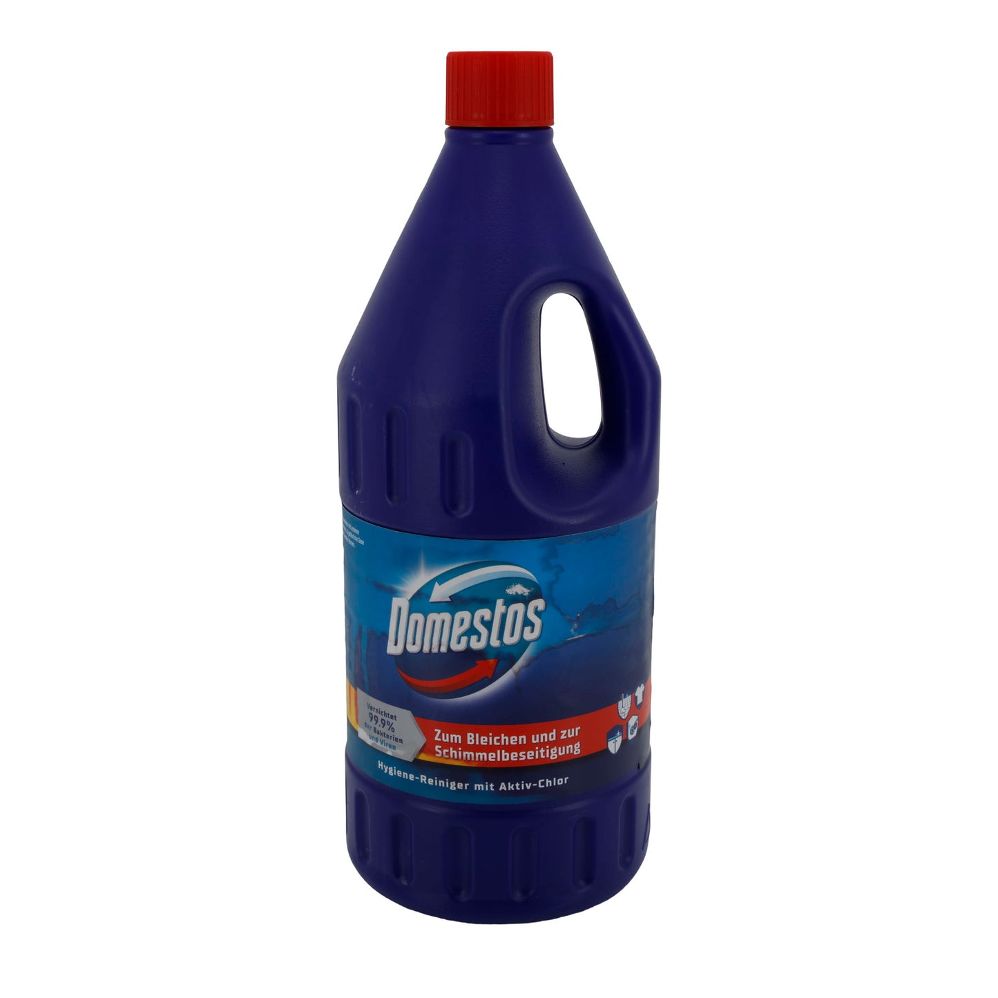Hygiene-Reiniger Domestos | Reiniger | Mit Aktiv-Chlor | 2 l