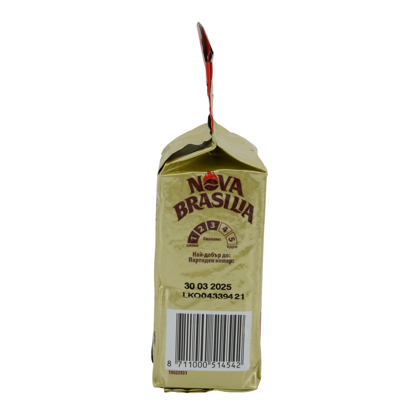 Kaffee Classic Nova Brasilia | Caffè macinato | Gusto intenso e versatile | 100 g