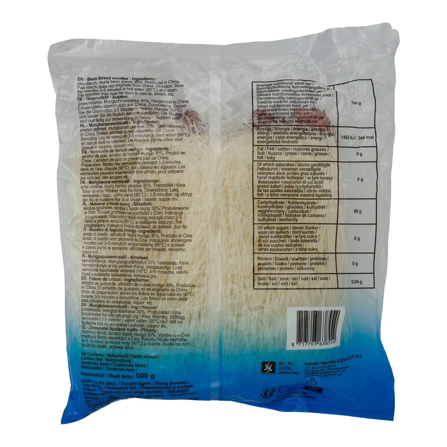 Vermicelli Longkou | Nudeln | Glasnudeln aus China | 500 g LONGKOU