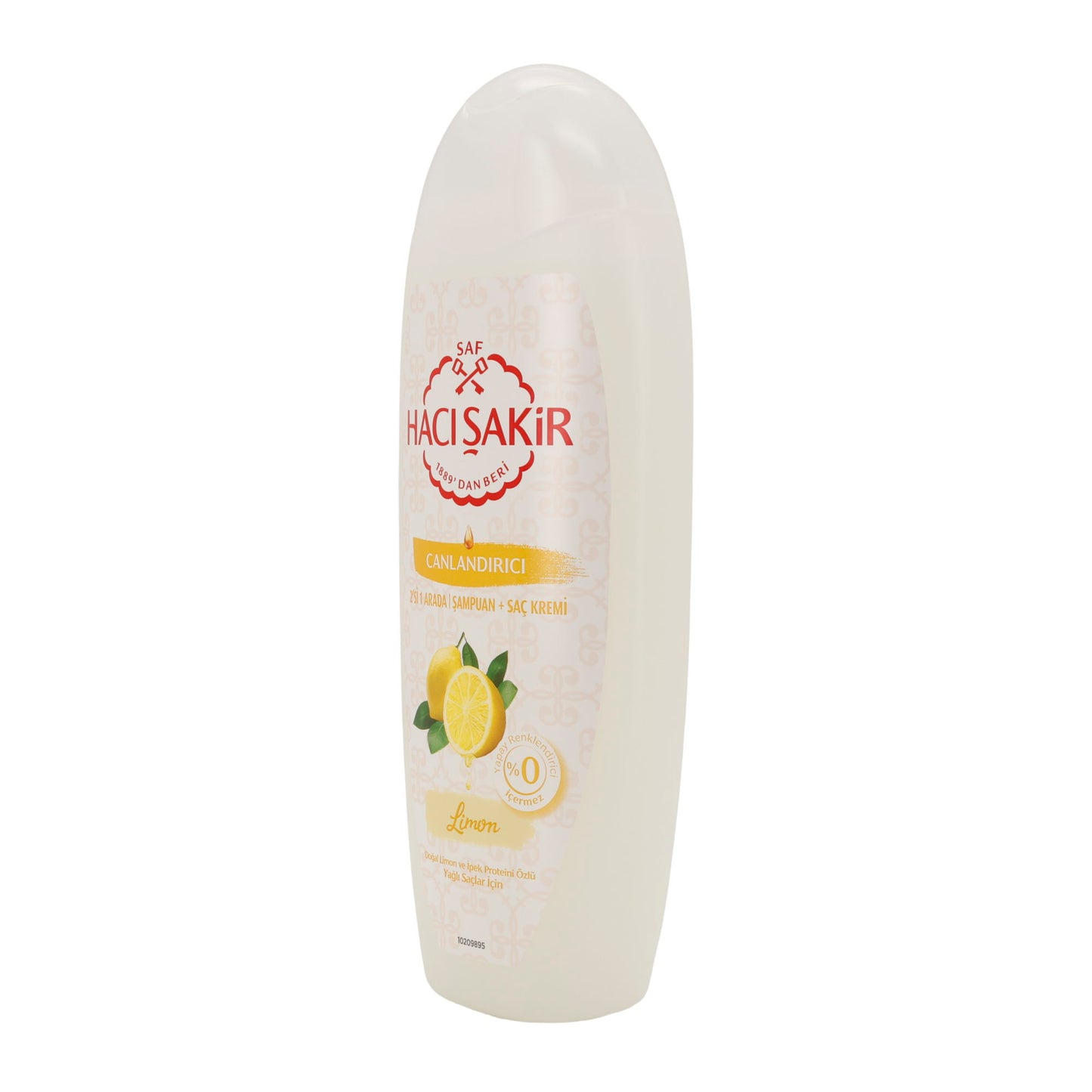 Haci Şakir Shampoo & Spülung 2in1 | Zitrone | Für fettiges Haar | 500 ml