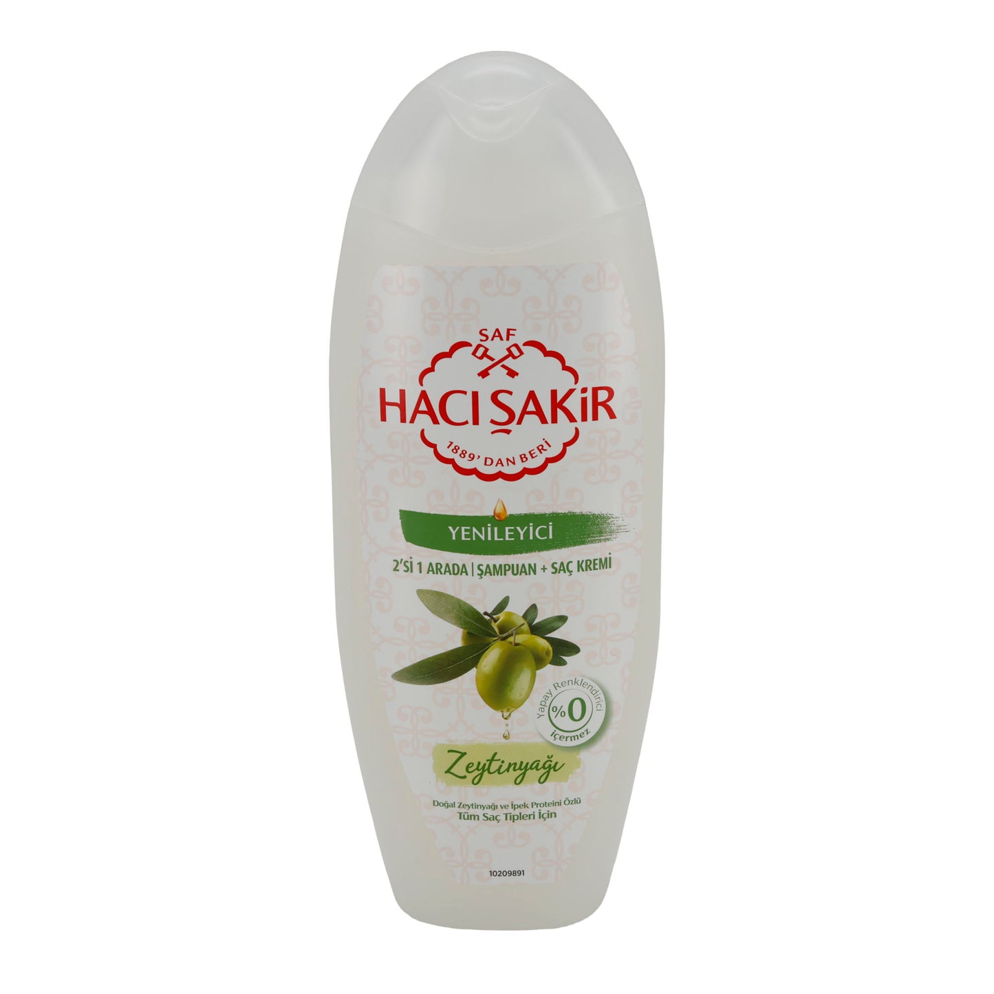 Shampoo & Haarspülung Haci Şakir 2-in-1 | Duschgel | Olivenöl | 500 ml